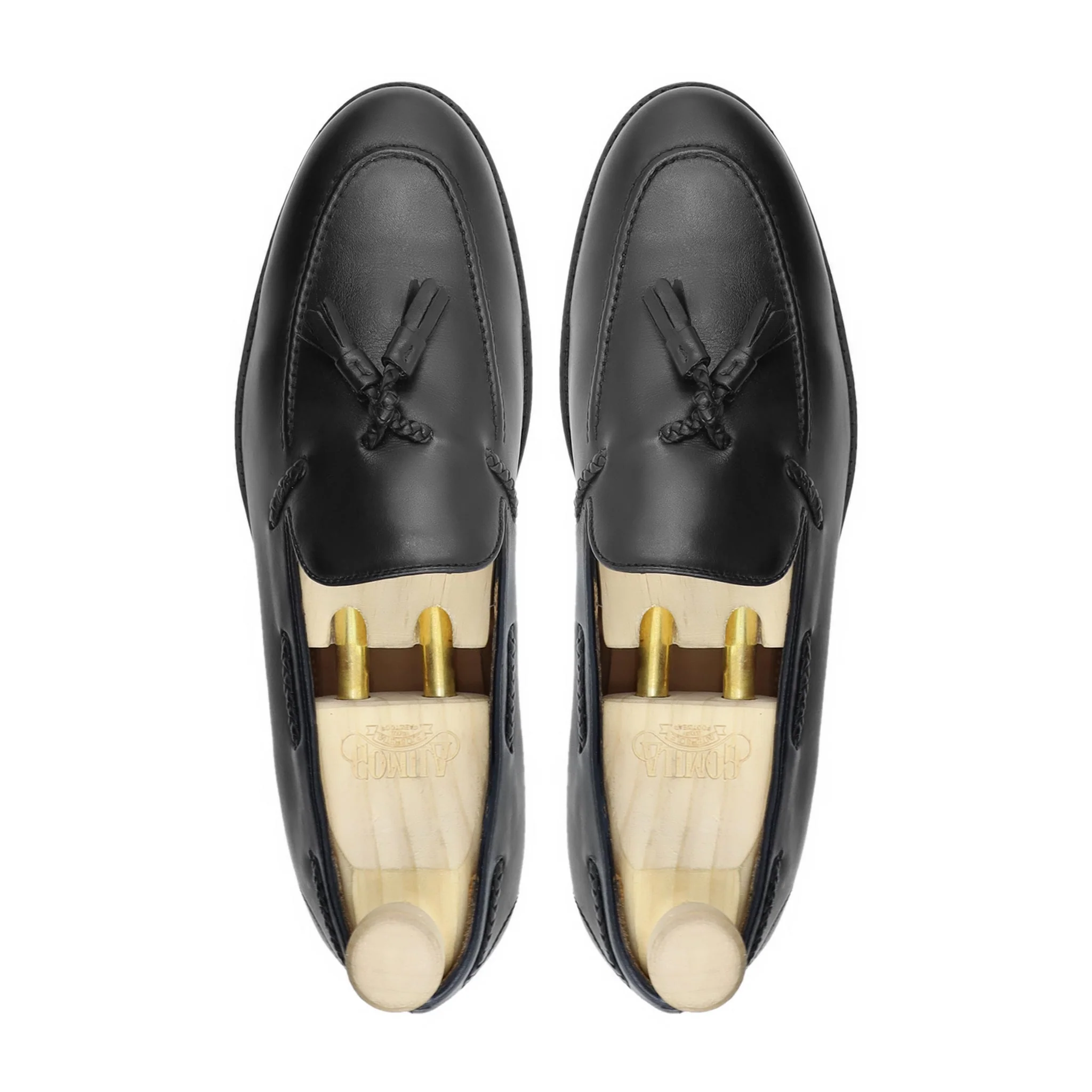 Aquamarine - Men's Black Calf Leather Loafer - Image 3