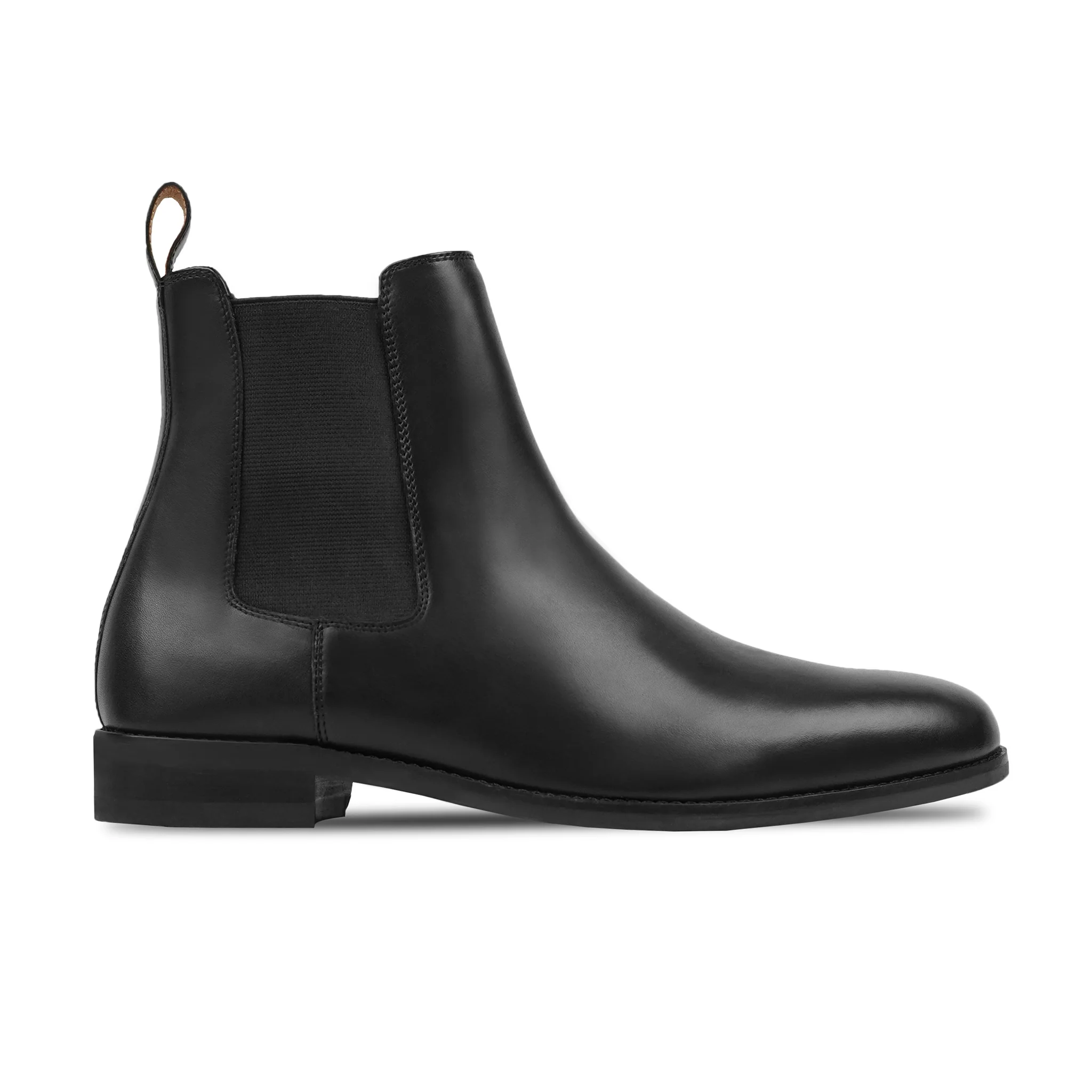 Miho - Men's Black Calf Leather Chelsea Boot - Image 2