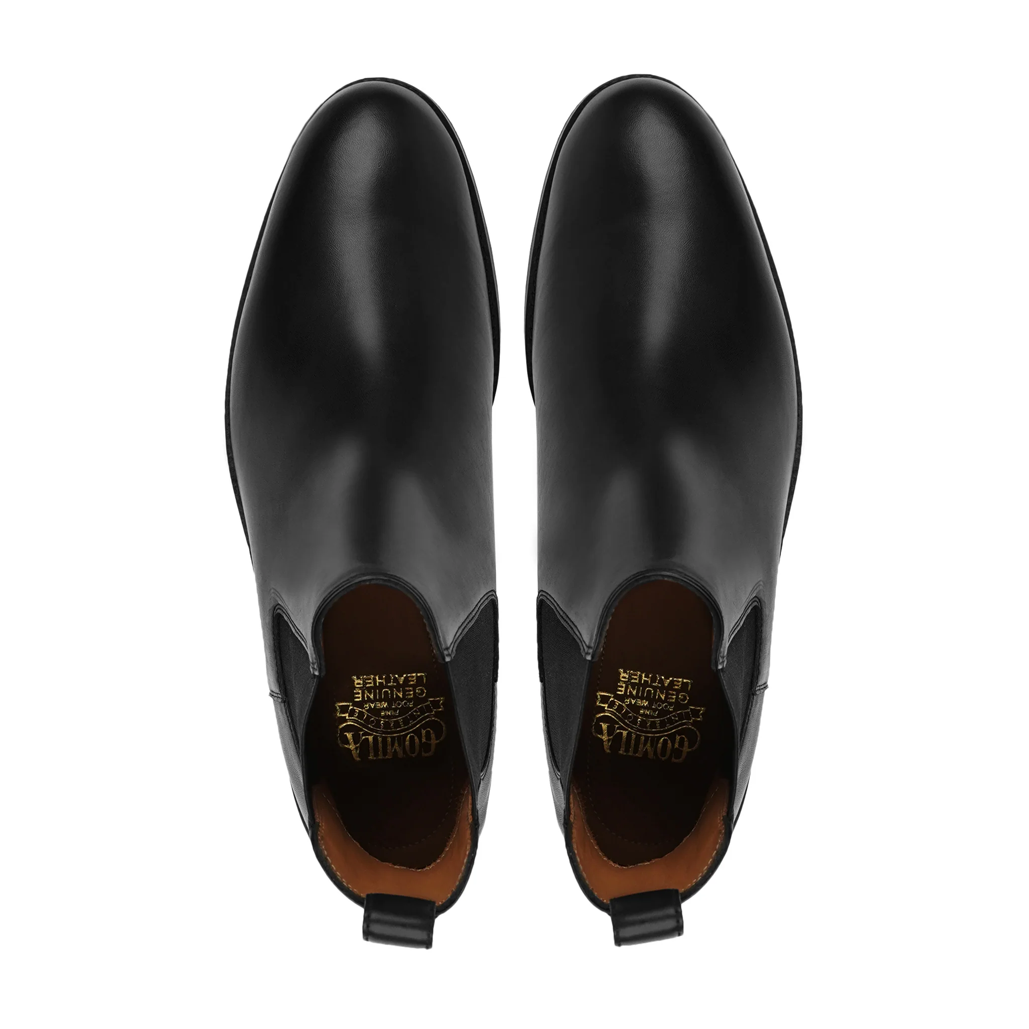 Miho - Men's Black Calf Leather Chelsea Boot - Image 3