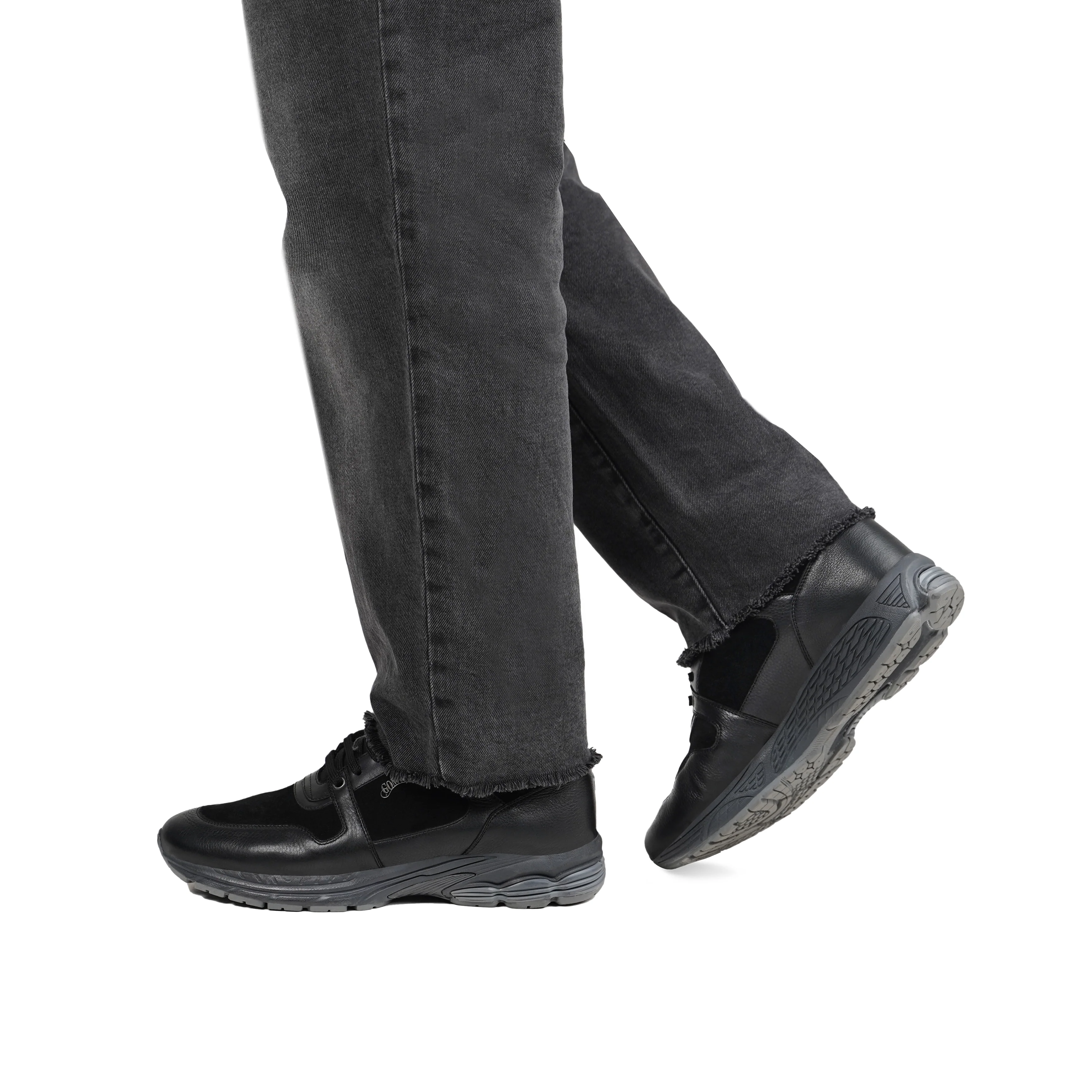 Beckham - Men's Black Sneaker - Image 6