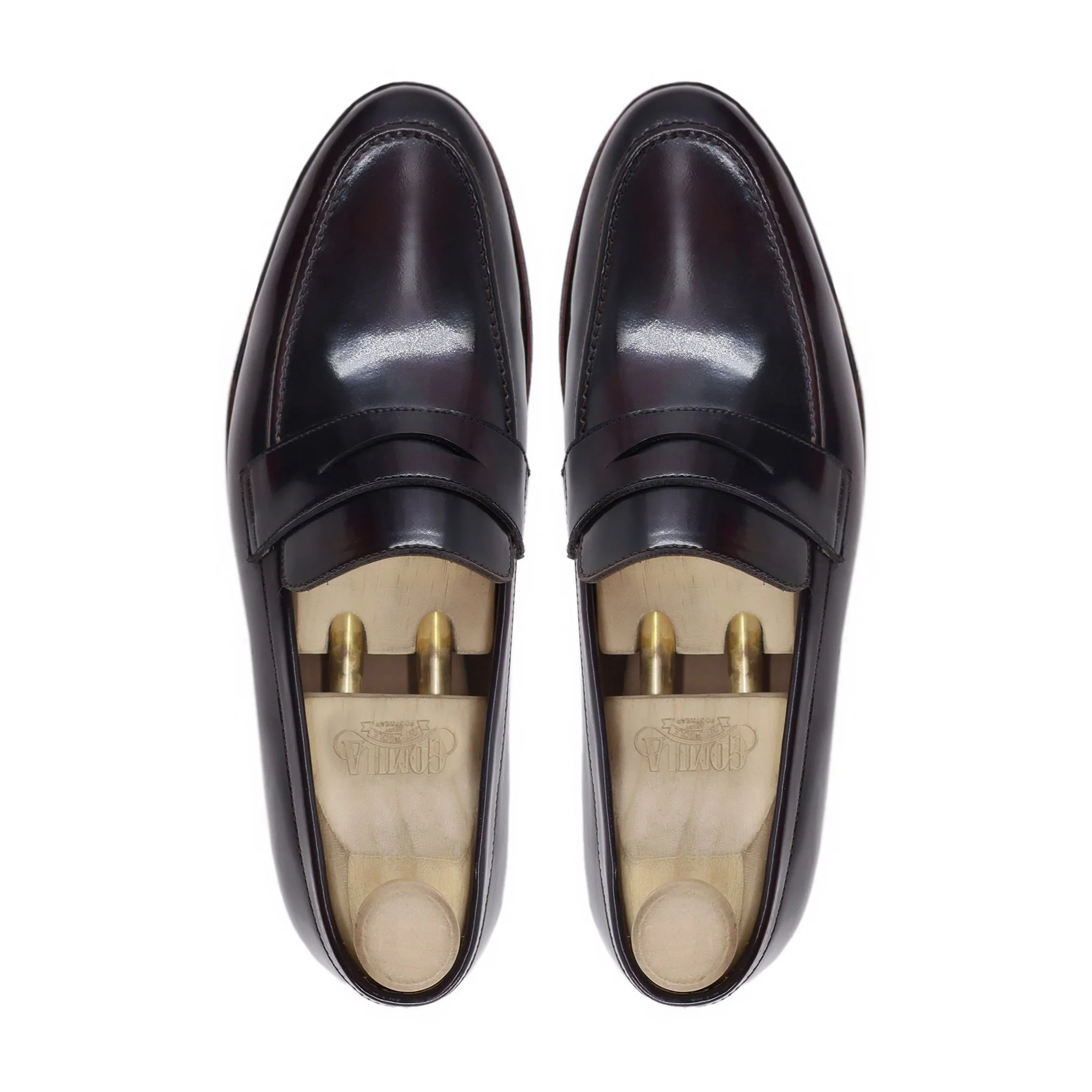 Beverli - Men's Box Leather High Shine Loafer - Image 3