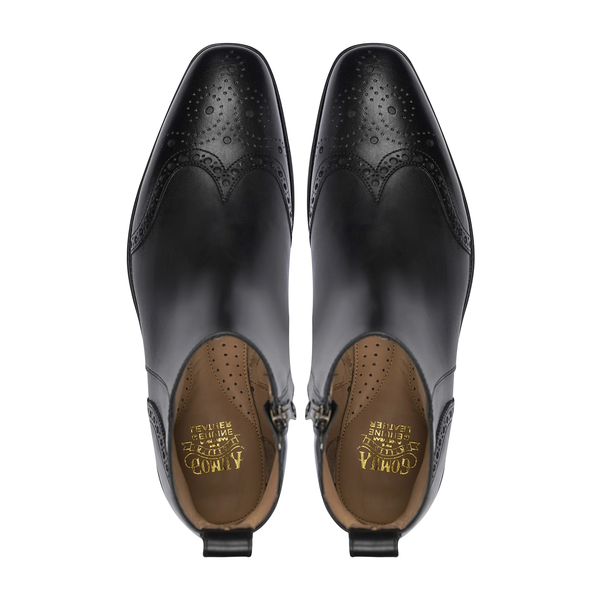 Miyako - Men's Black Calf Leather Chelsea Boot - Image 3