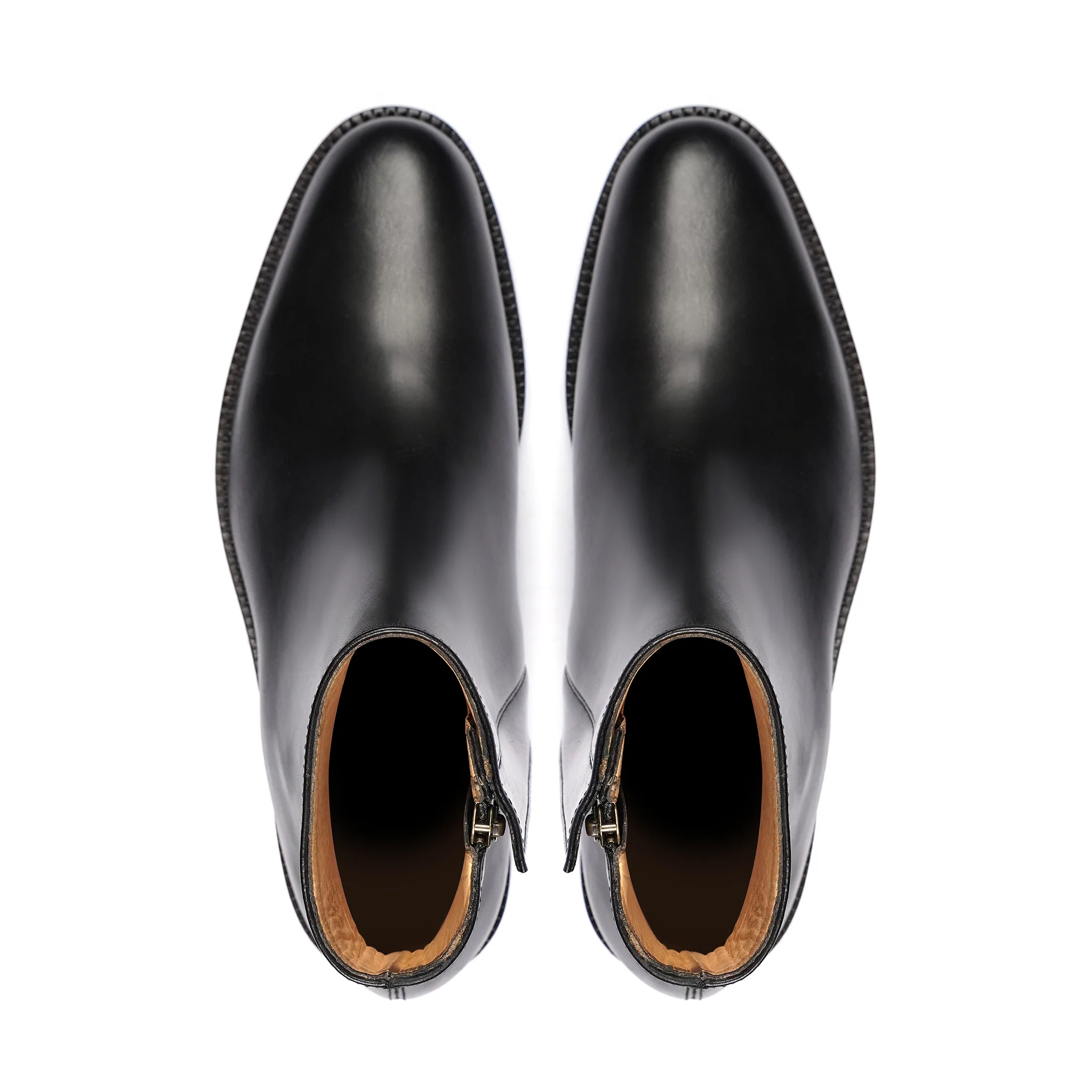 Chiesanuova - Men's Black Calf Leather Chelsea Boot - Image 3