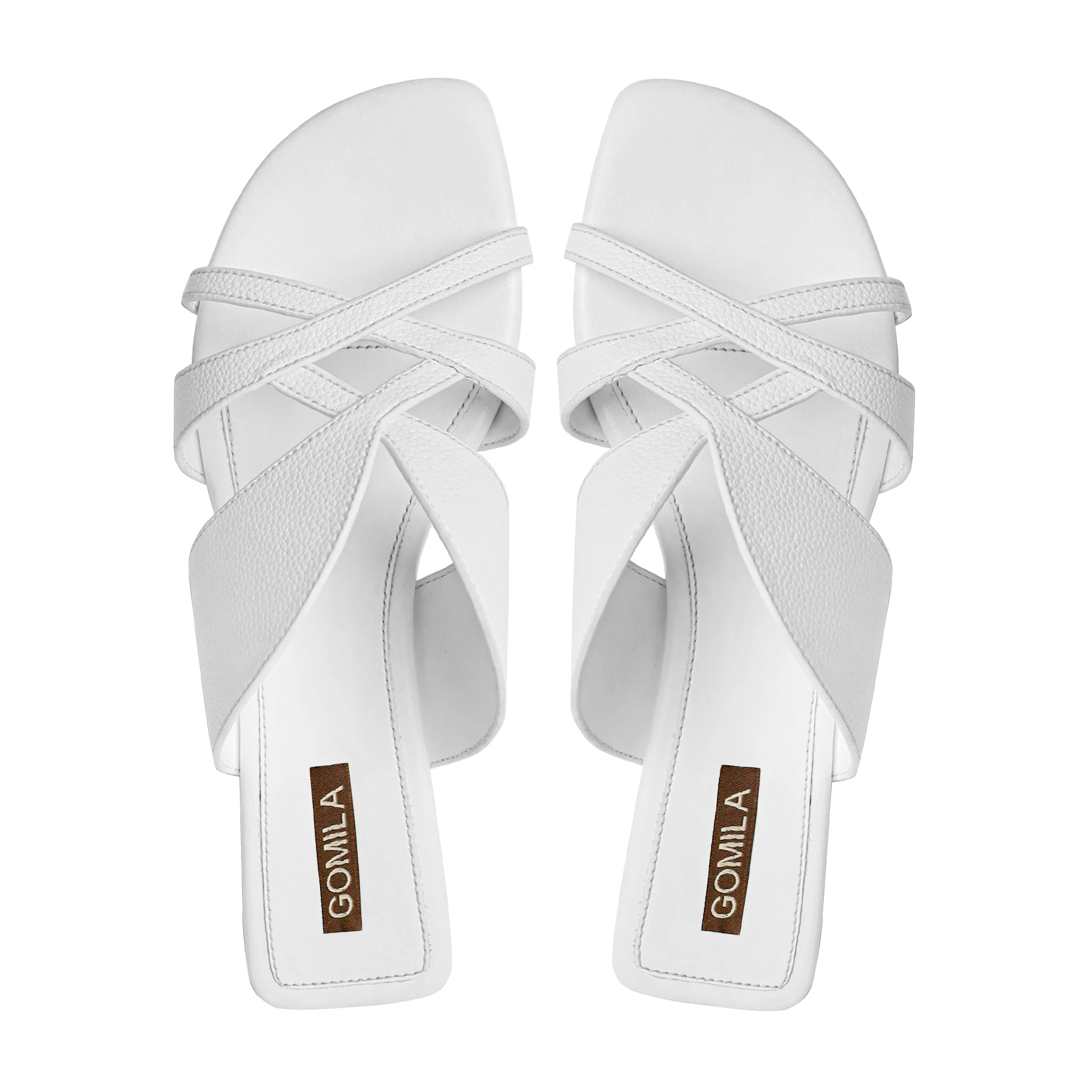 Brin - Women's White Slipper - Image 3