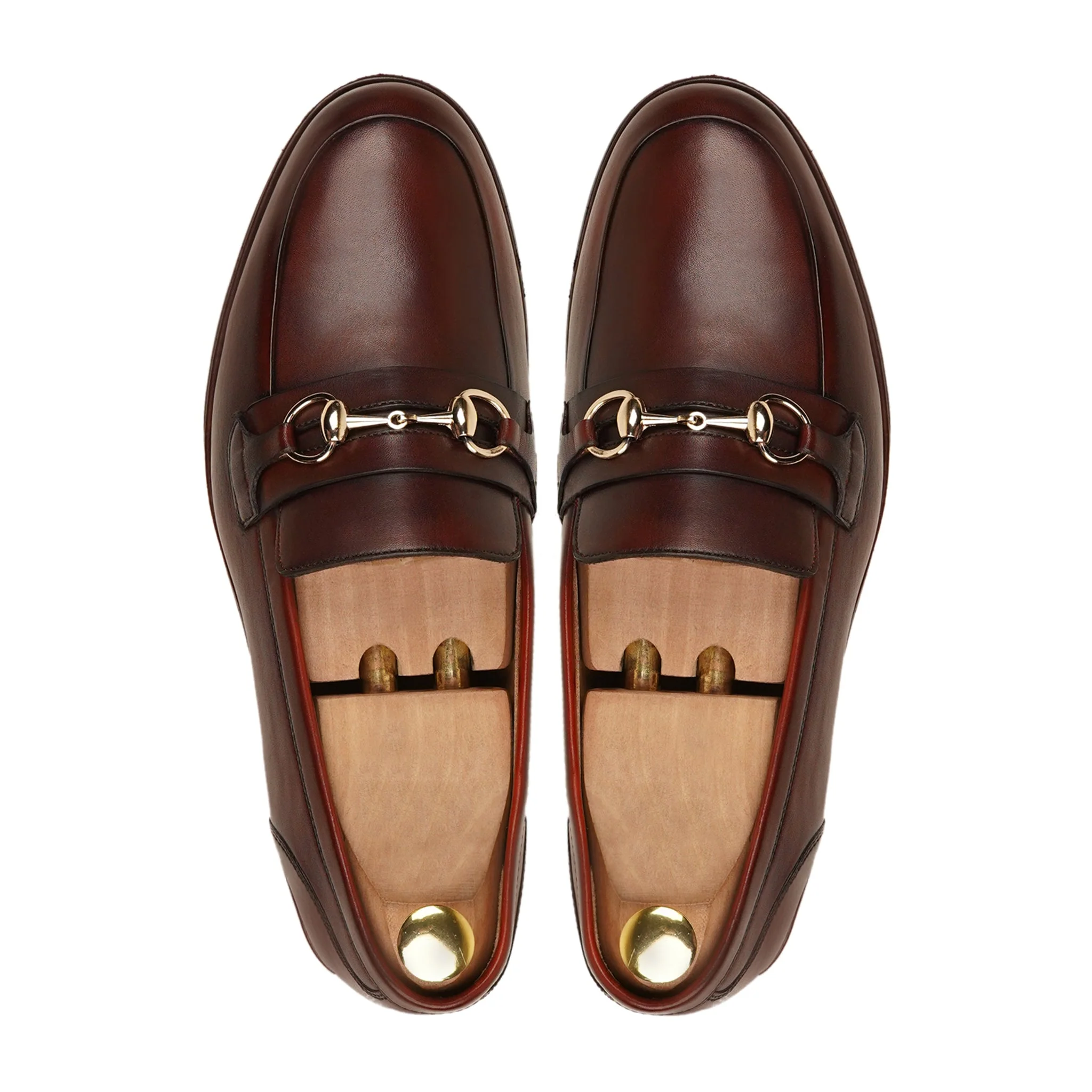 Bronzi - Men's Brown Calf Leather Loafer - Image 3