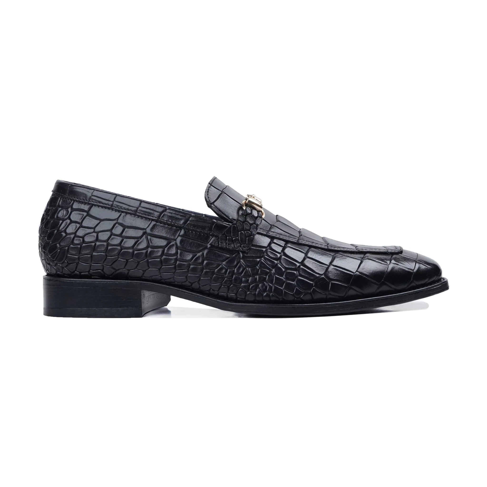 Burlington - Men's Black Calf Leather Loafer - Image 2