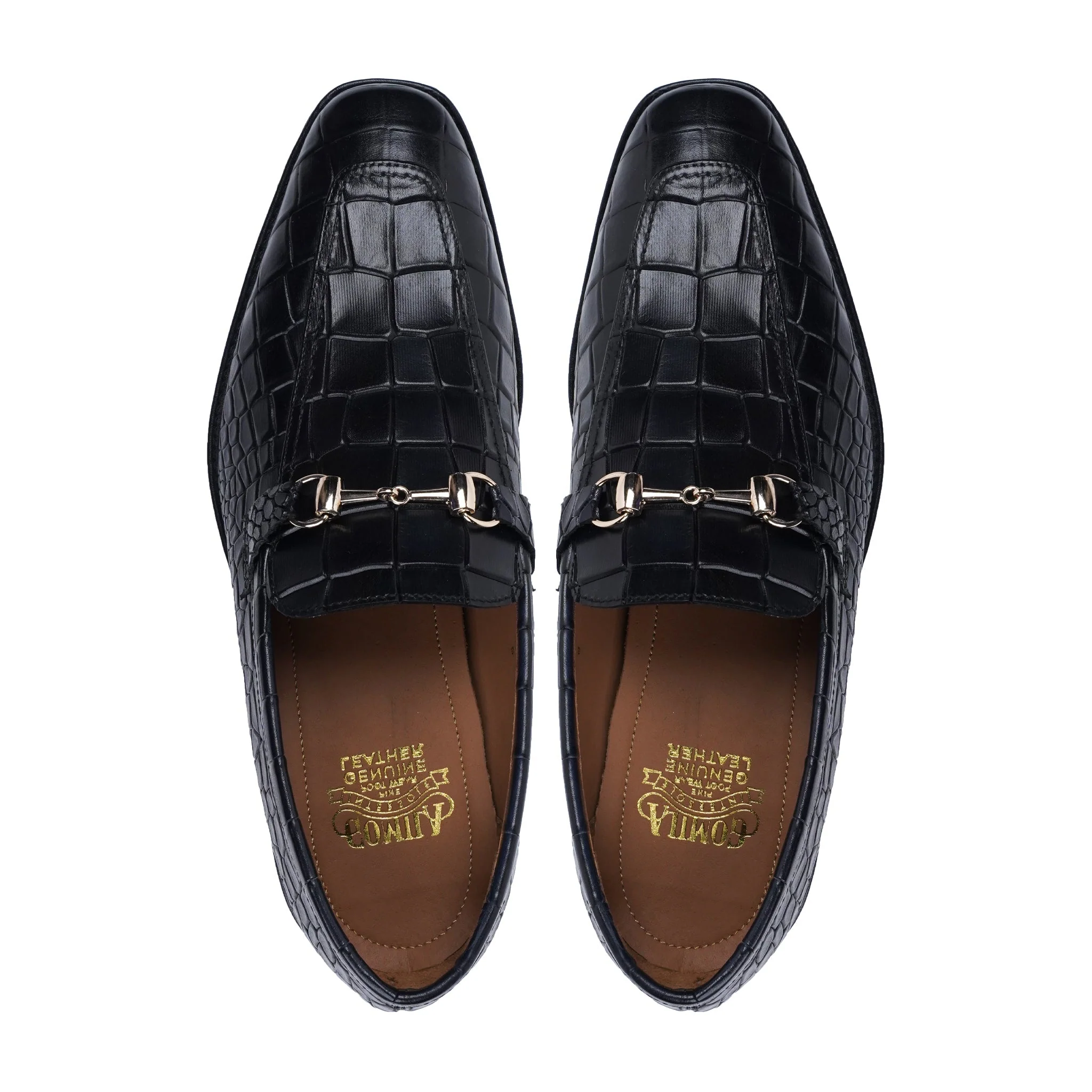 Burlington - Men's Black Calf Leather Loafer - Image 3