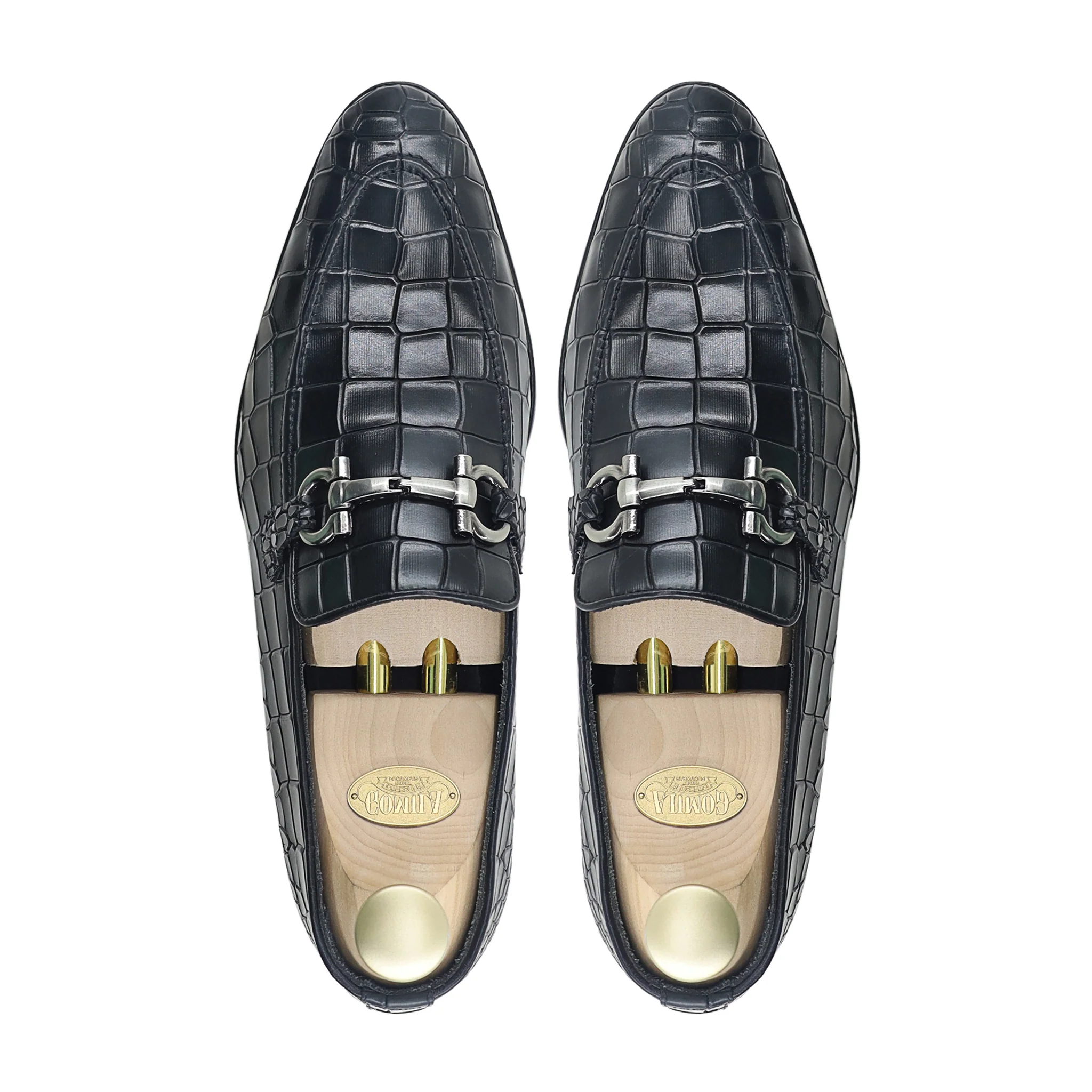 Cori - Men's Black Calf Leather Loafer - Image 3