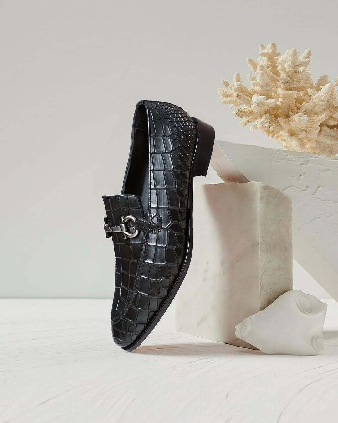 Cori - Men's Black Calf Leather Loafer - Image 4