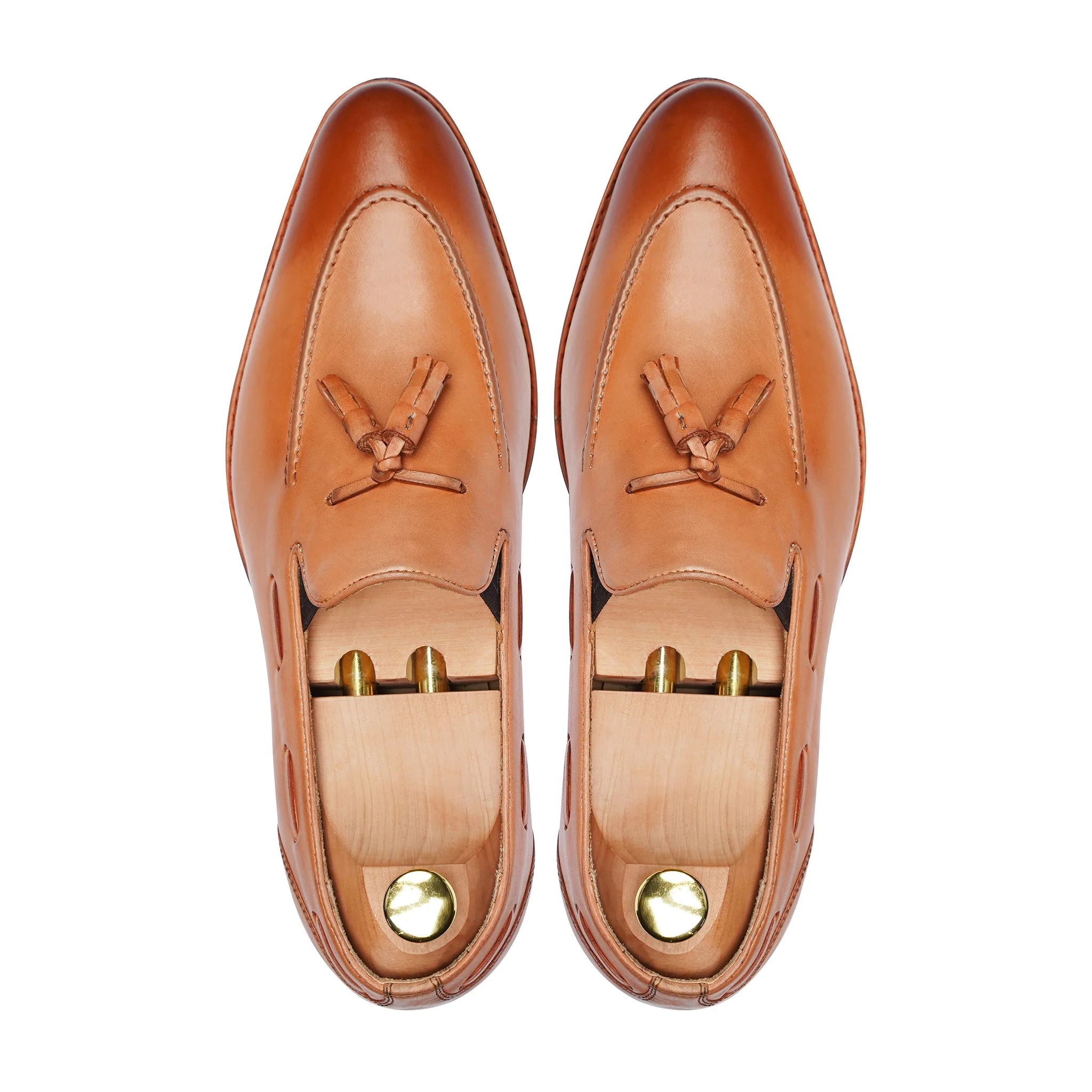 Tarnato - Men's Tan Calf Leather Loafer - Image 3