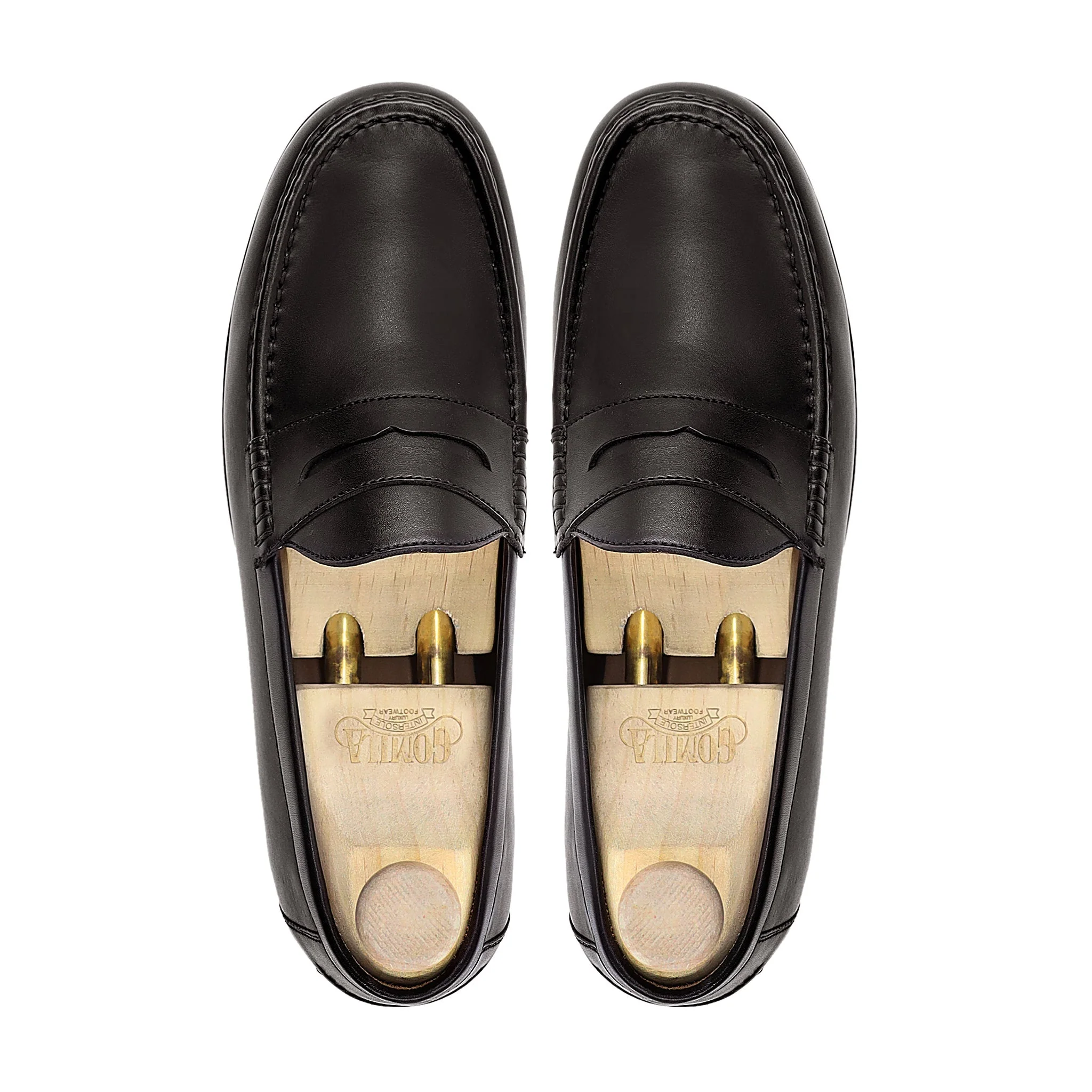 Wokasu - Men's Dark Brown Calf Leather Loafer - Image 3