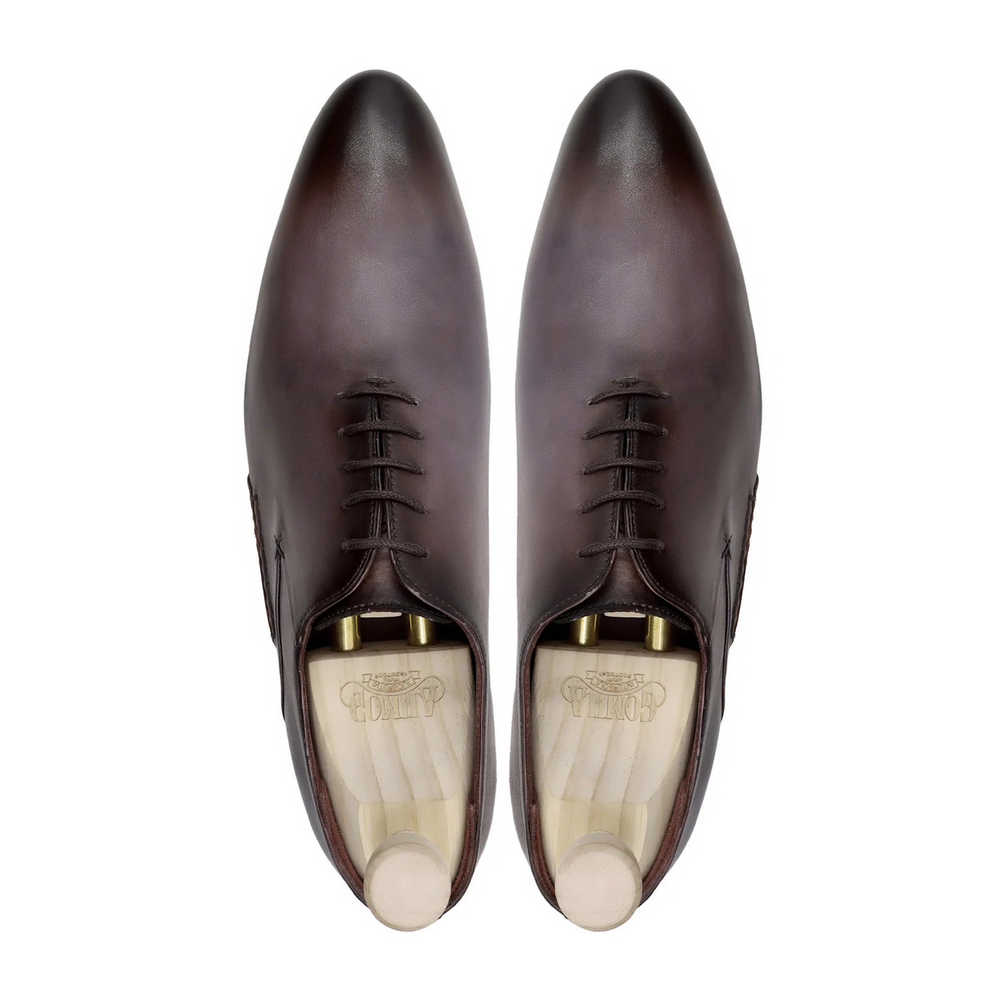Catam - Men's Burnished Black Berry Wholecut Shoe - Image 3