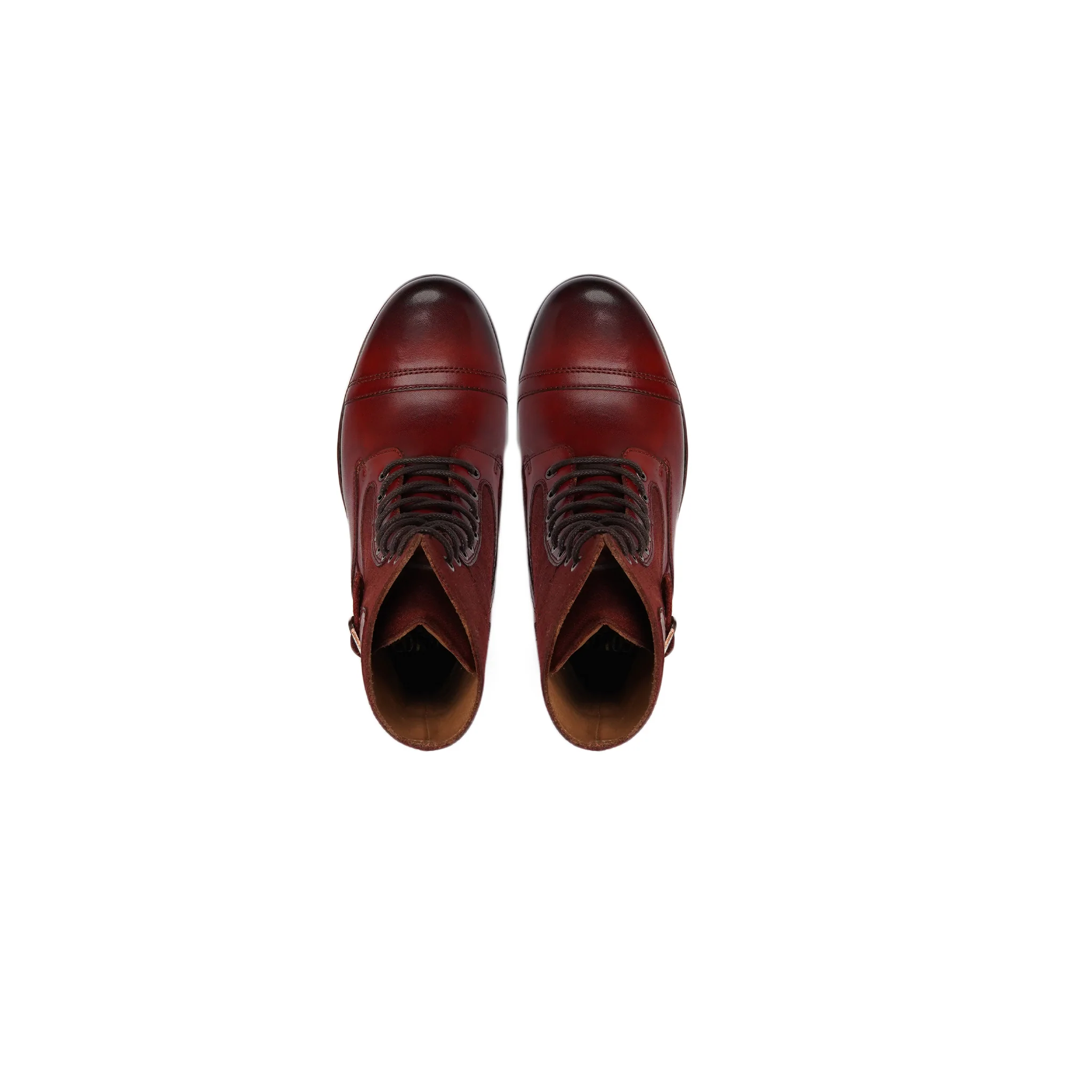 Affonsa - Kid's Oxblood Calf Leather Boot (5-12 Years Old) - Image 3