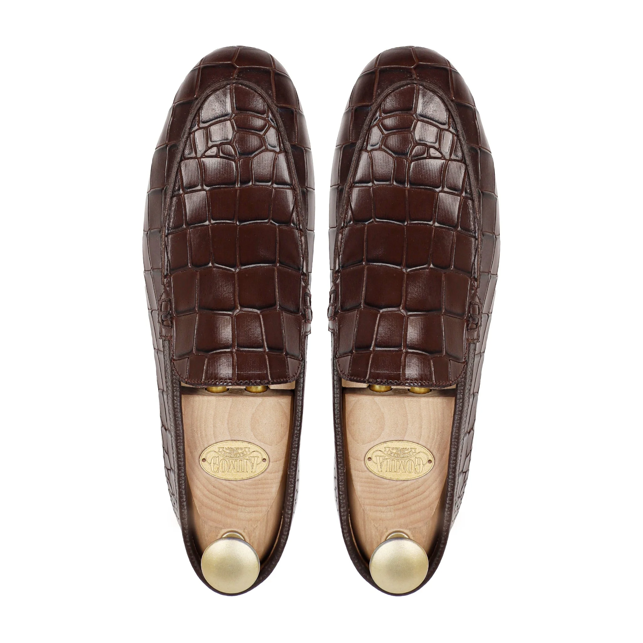 Cruz - Men's Dark Brown Calf Leather Loafer - Image 3