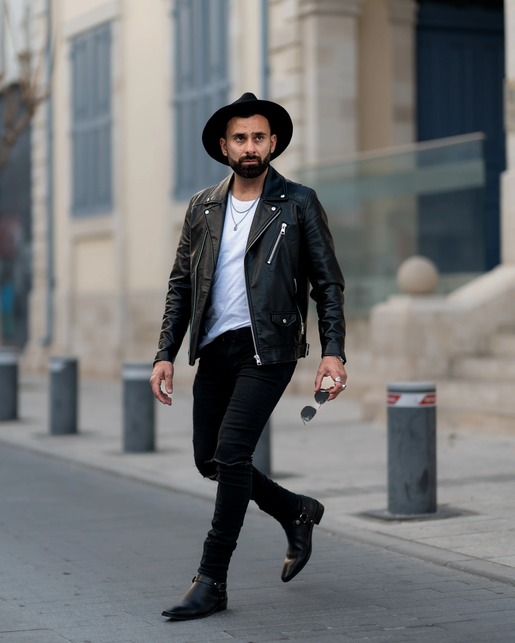 Cuban - Men's Black Calf Leather Jodhpur Boot - Image 4