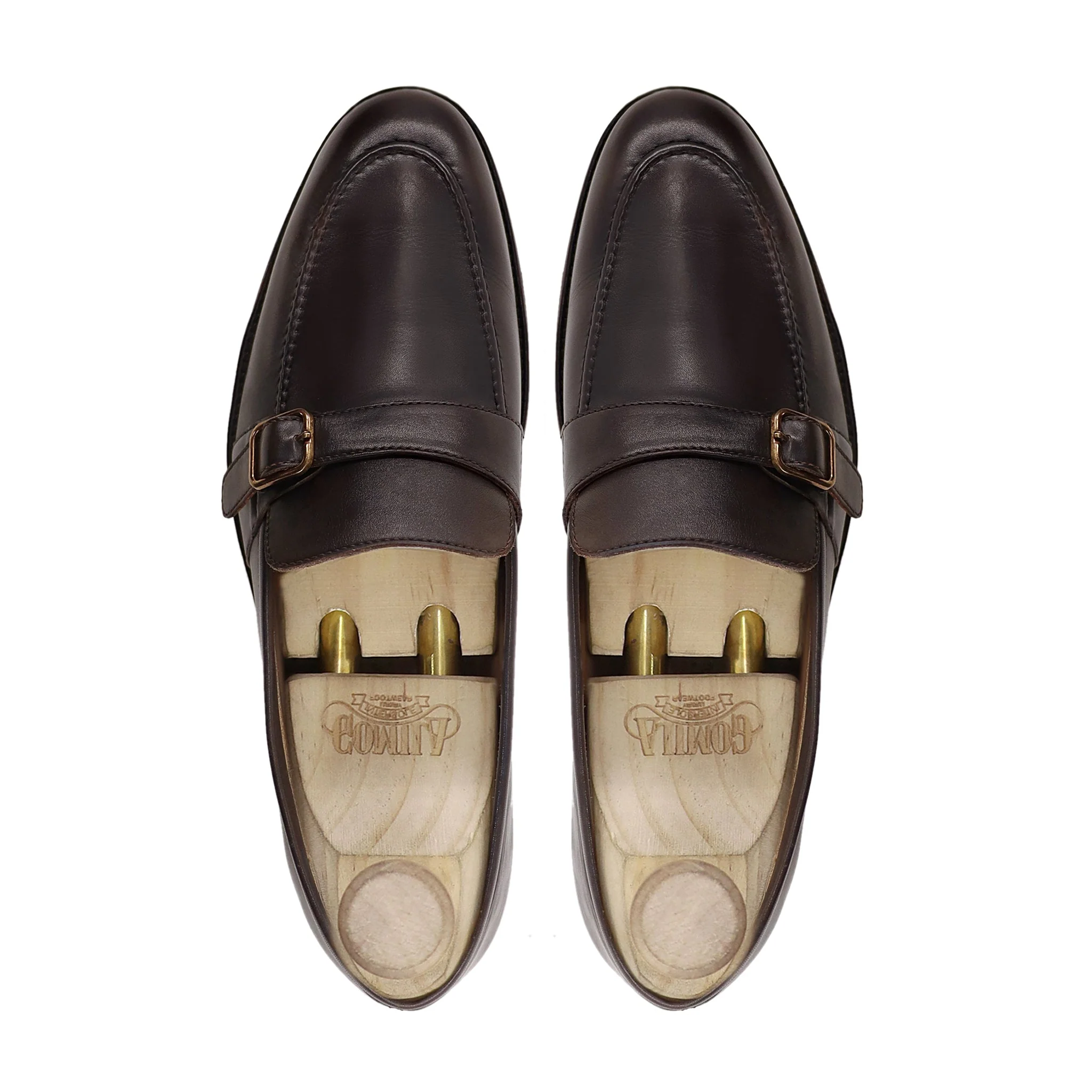 Cyner - Men's Dark Brown Calf Leather Loafer - Image 3