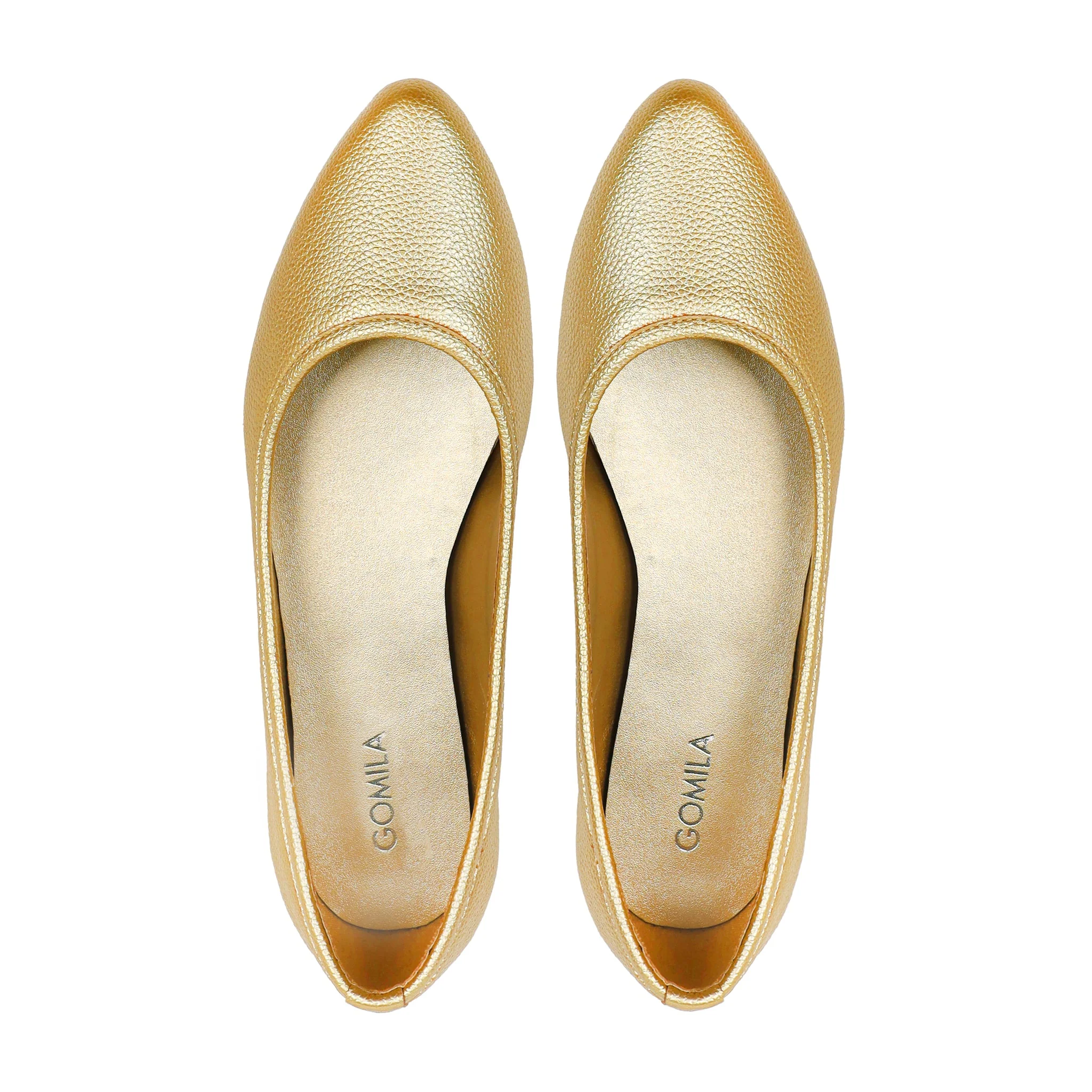 Dalston - Ladies Golden Loafer - Image 3
