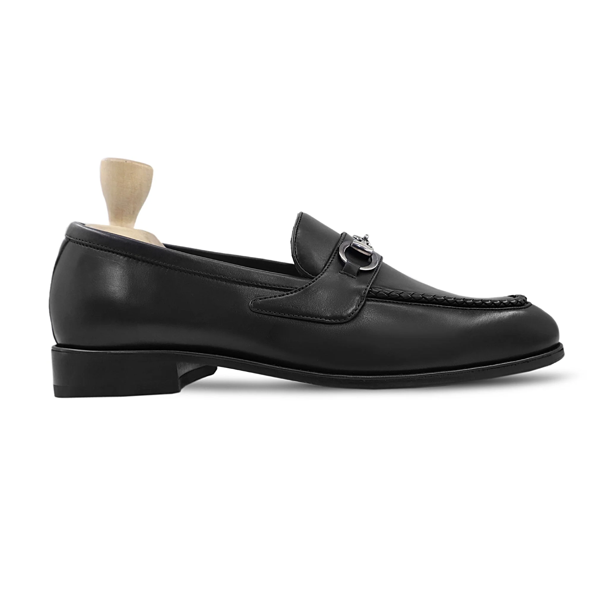 Damla - Men's Black Calf Leather Loafer - Image 2