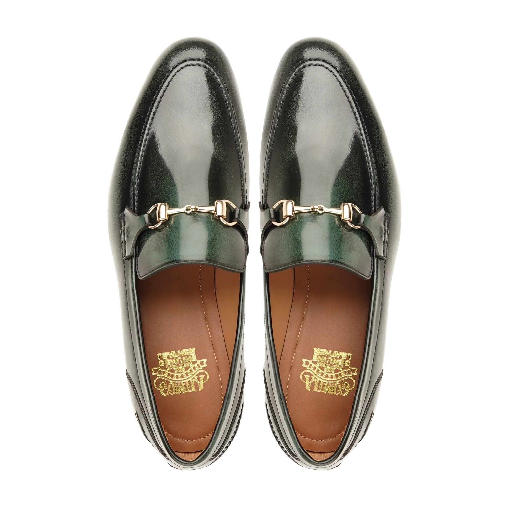 Tosu - Men's Black Box Leather High Shine Loafer - Image 3