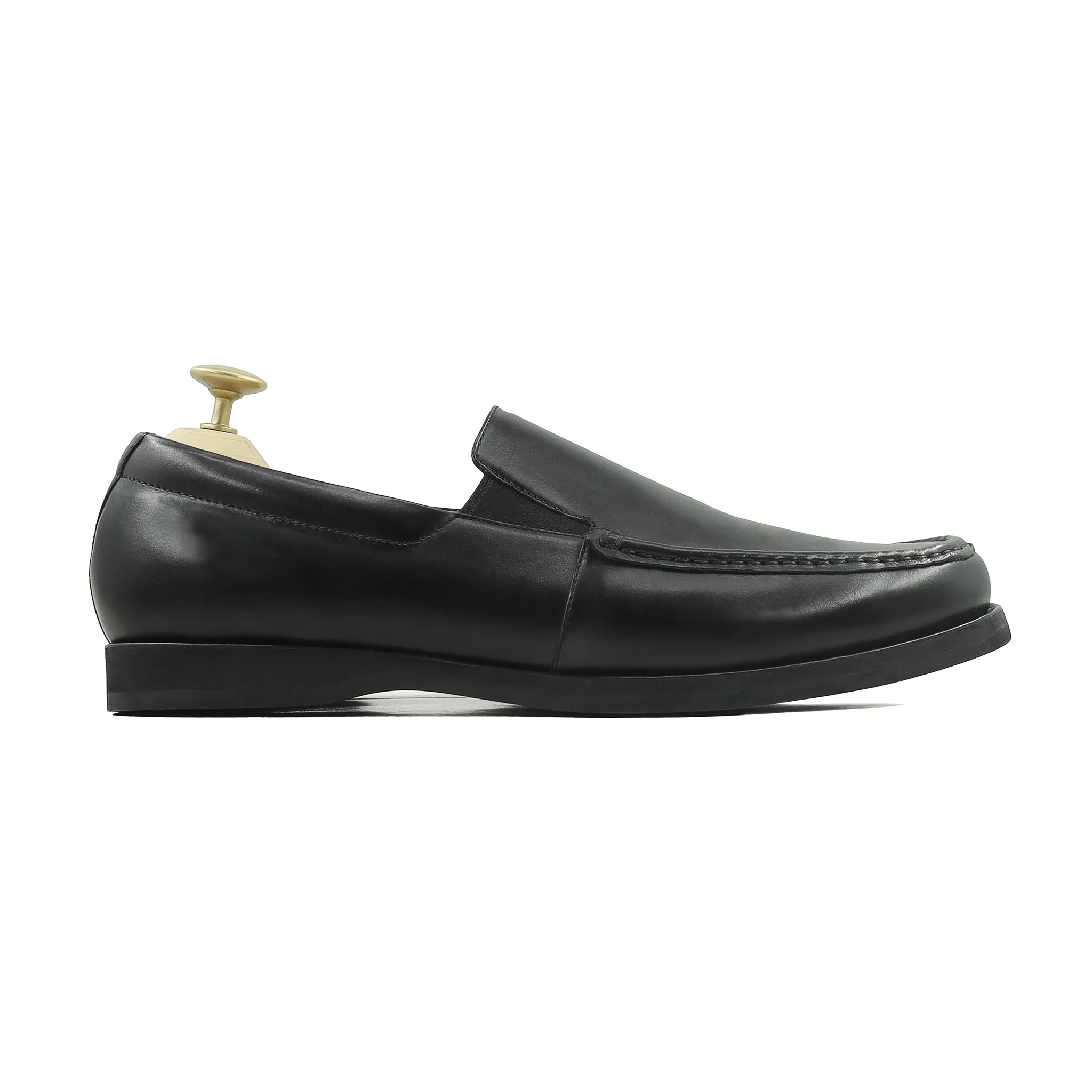Diaz - Men's Black Calf Leather Loafer - Image 2