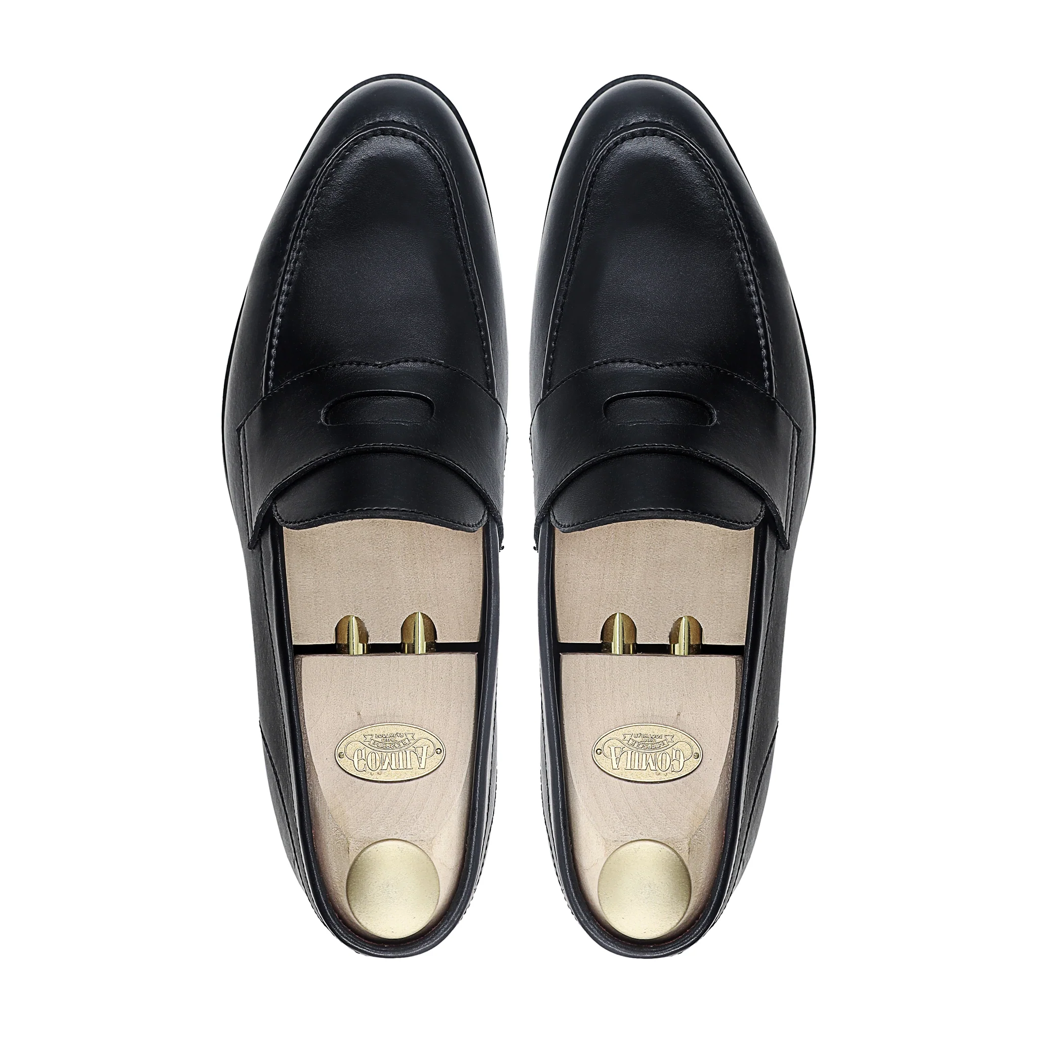 Dozier - Men's Black Calf Leather Loafer - Image 3