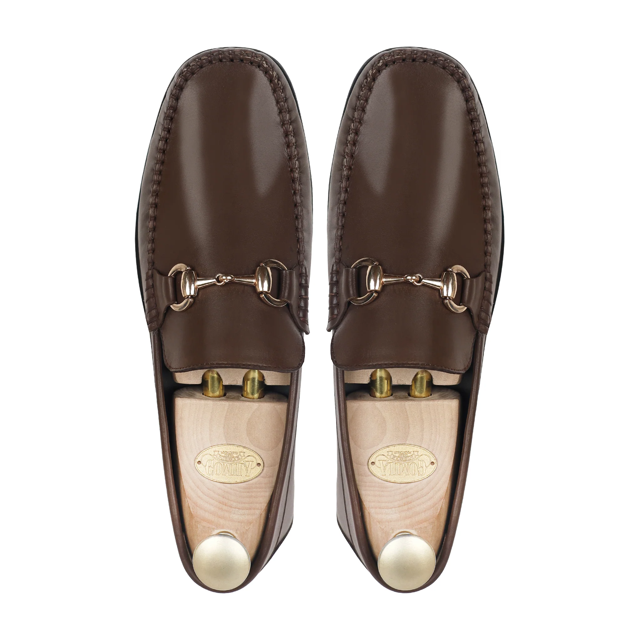 Elston - Men's Dark Brown Calf Leather Loafer - Image 3