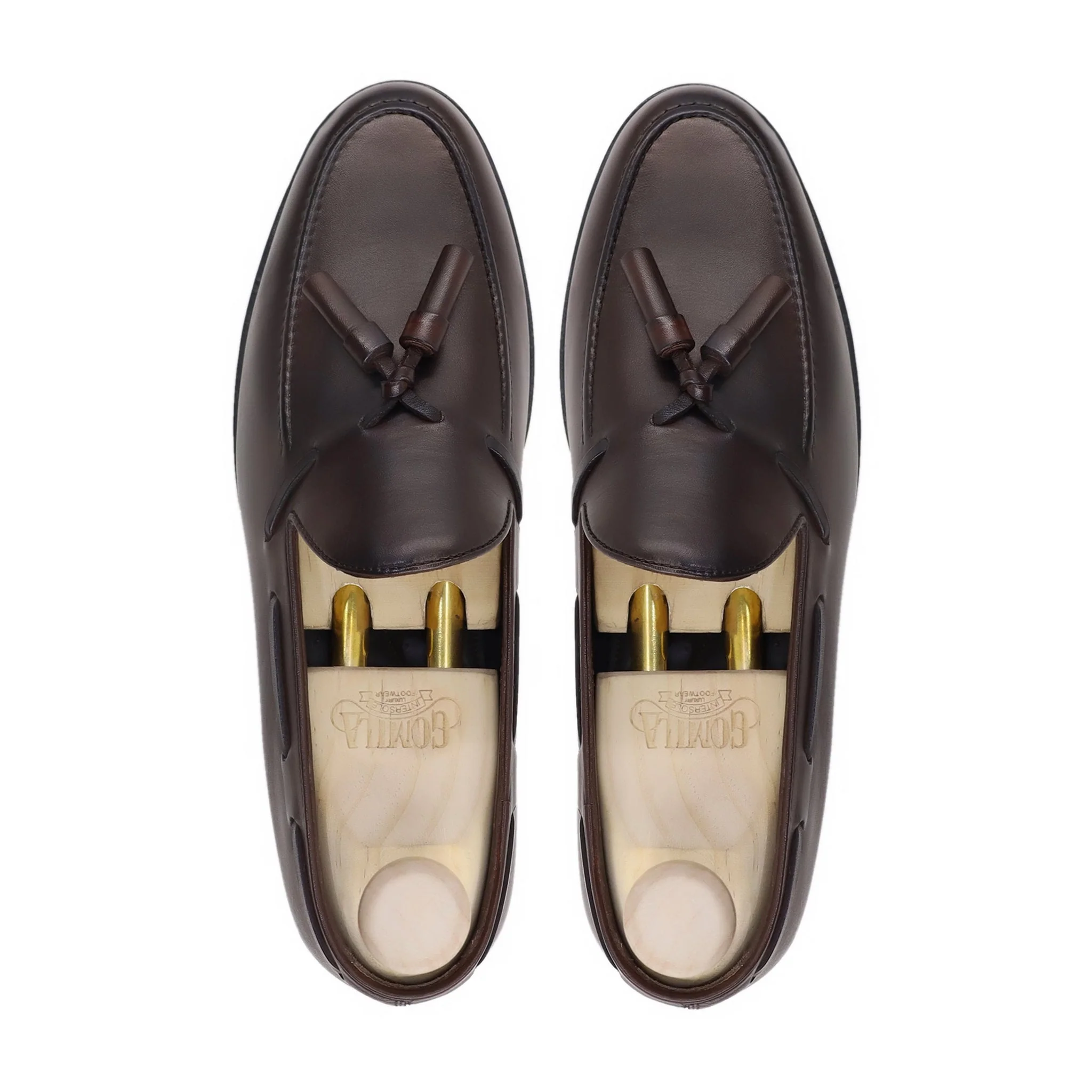 Erryn - Men's Dark Brown Calf Leather Loafer - Image 3
