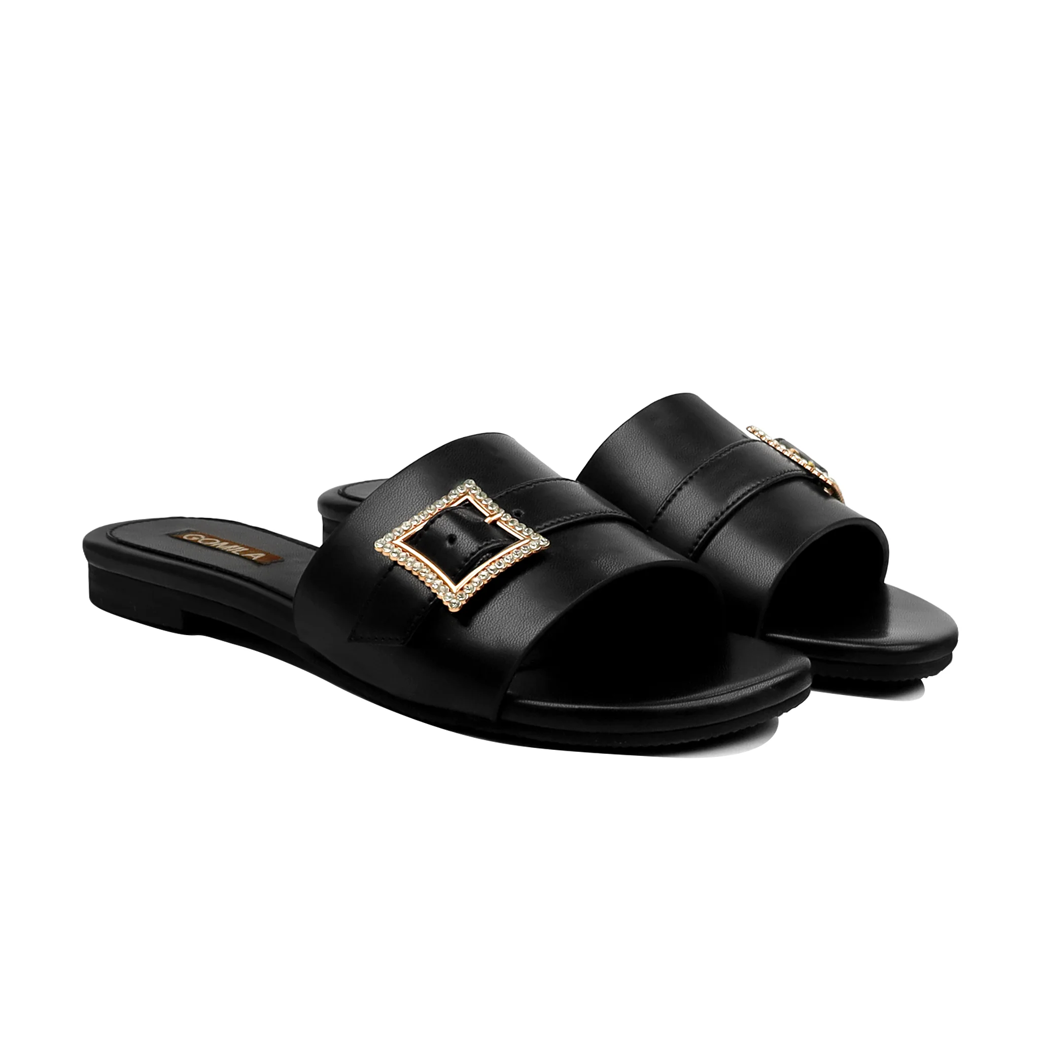 Esme - Women's Black Slipper