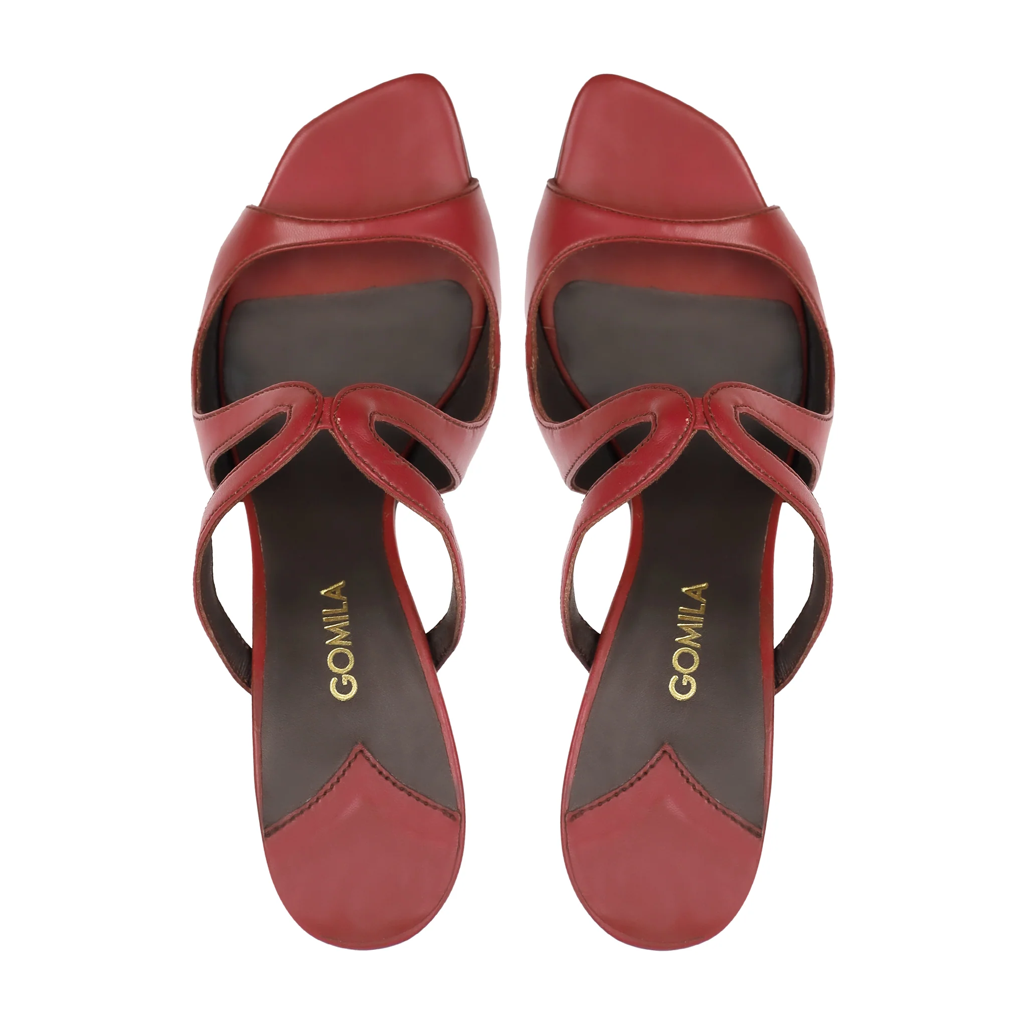 Evara - Women's Oxblood Heels - Image 3