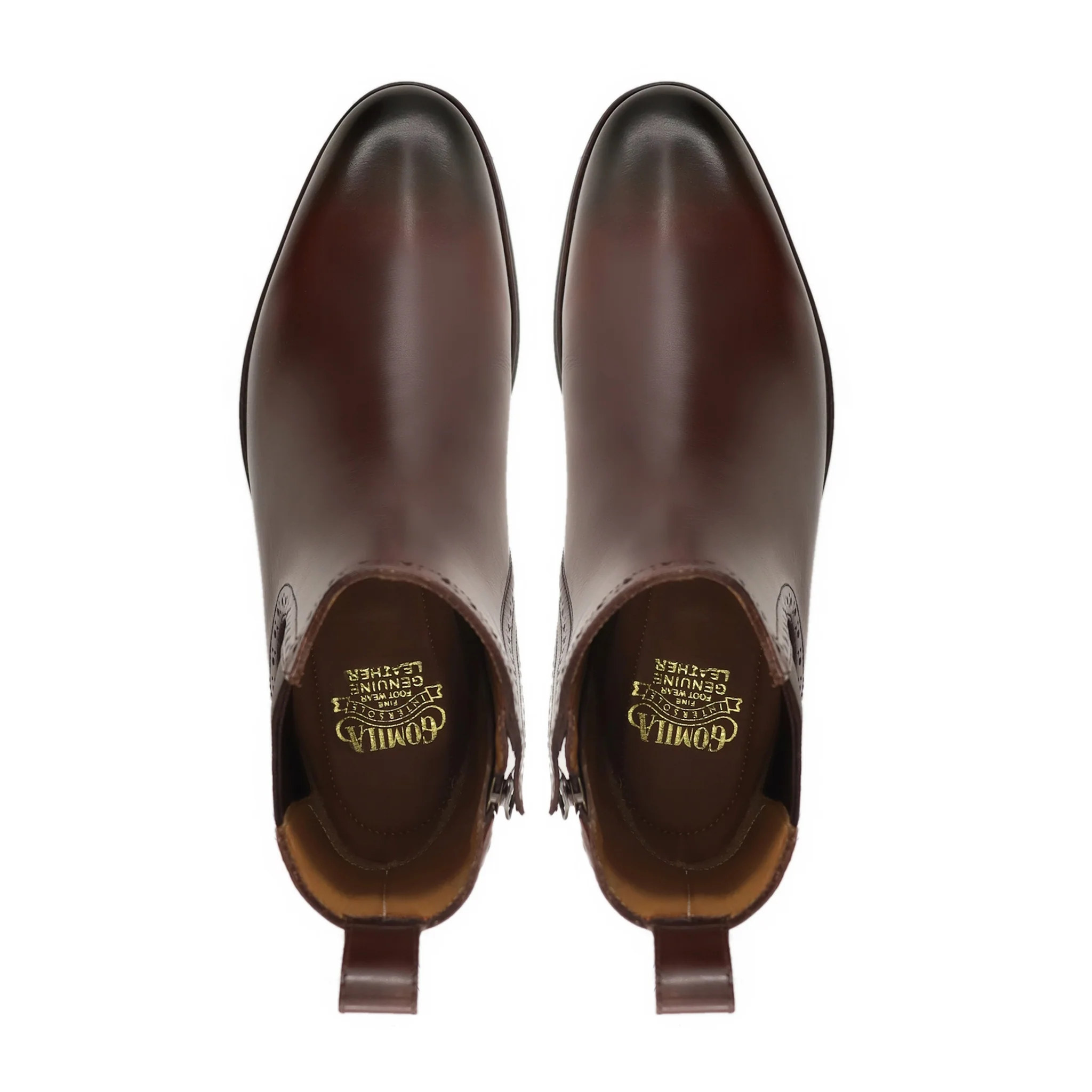 Ezekiel - Men's Dark Brown Calf Leather Chelsea Boot - Image 3