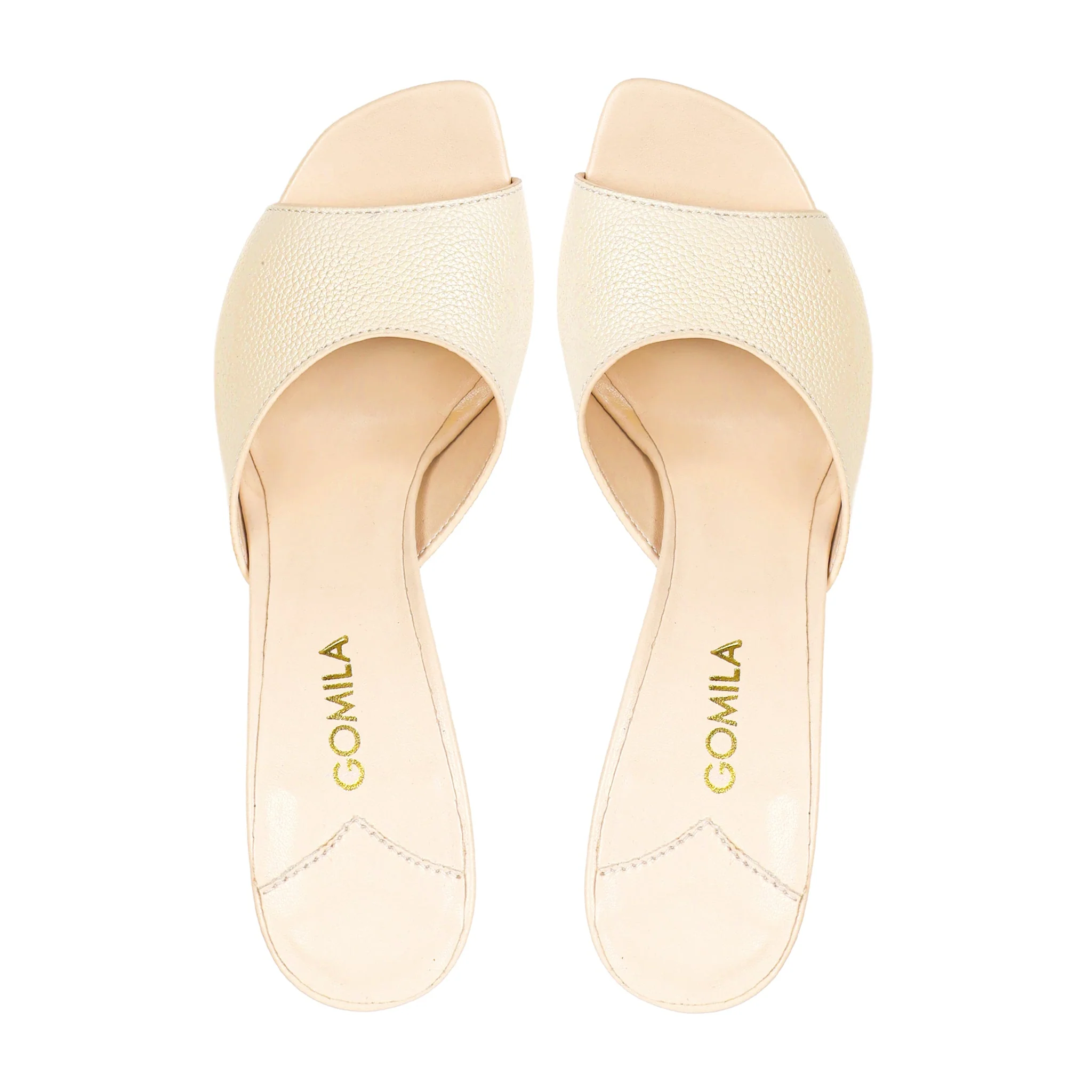 Fiora - Women's Light Beige Heel - Image 3