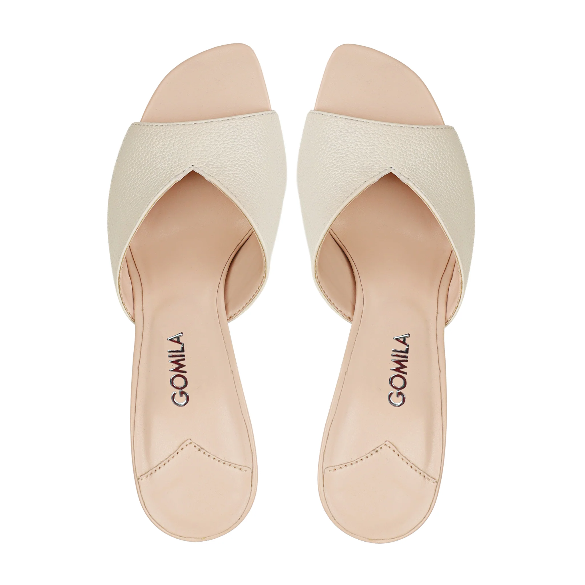 Fiory - Women's Beige Heel - Image 3