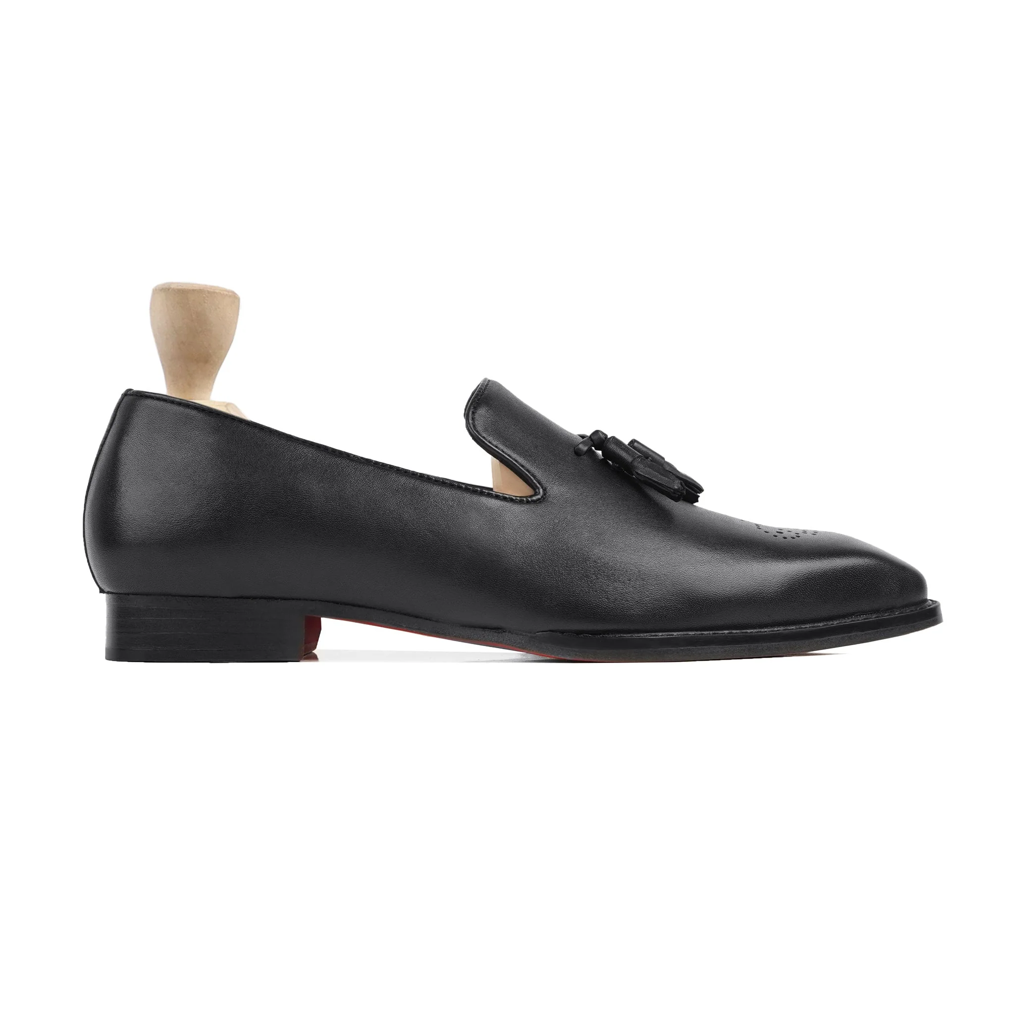 Garcia - Men's Black Calf Leather Loafer - Image 2