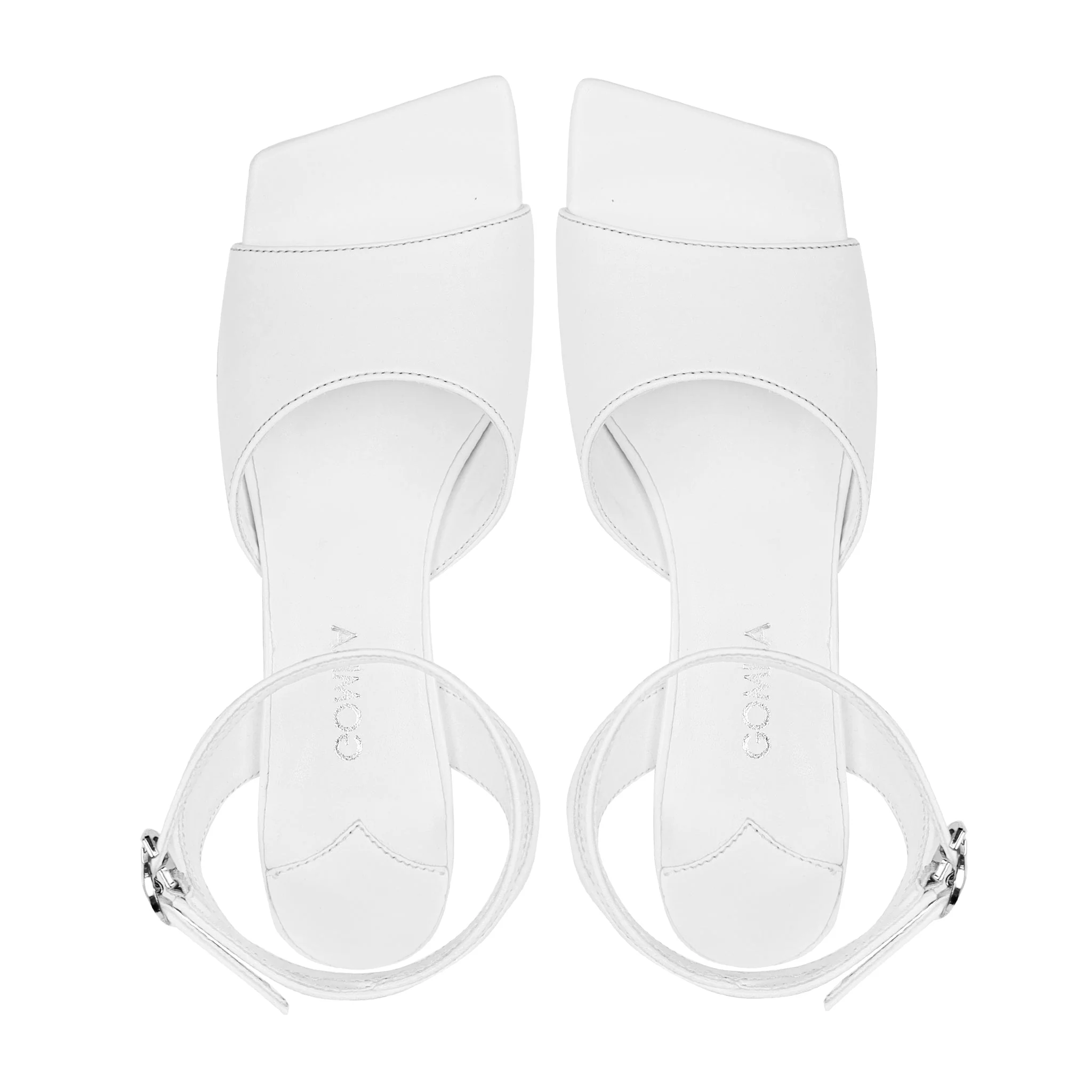 Glams - Women's White Heels - Image 3