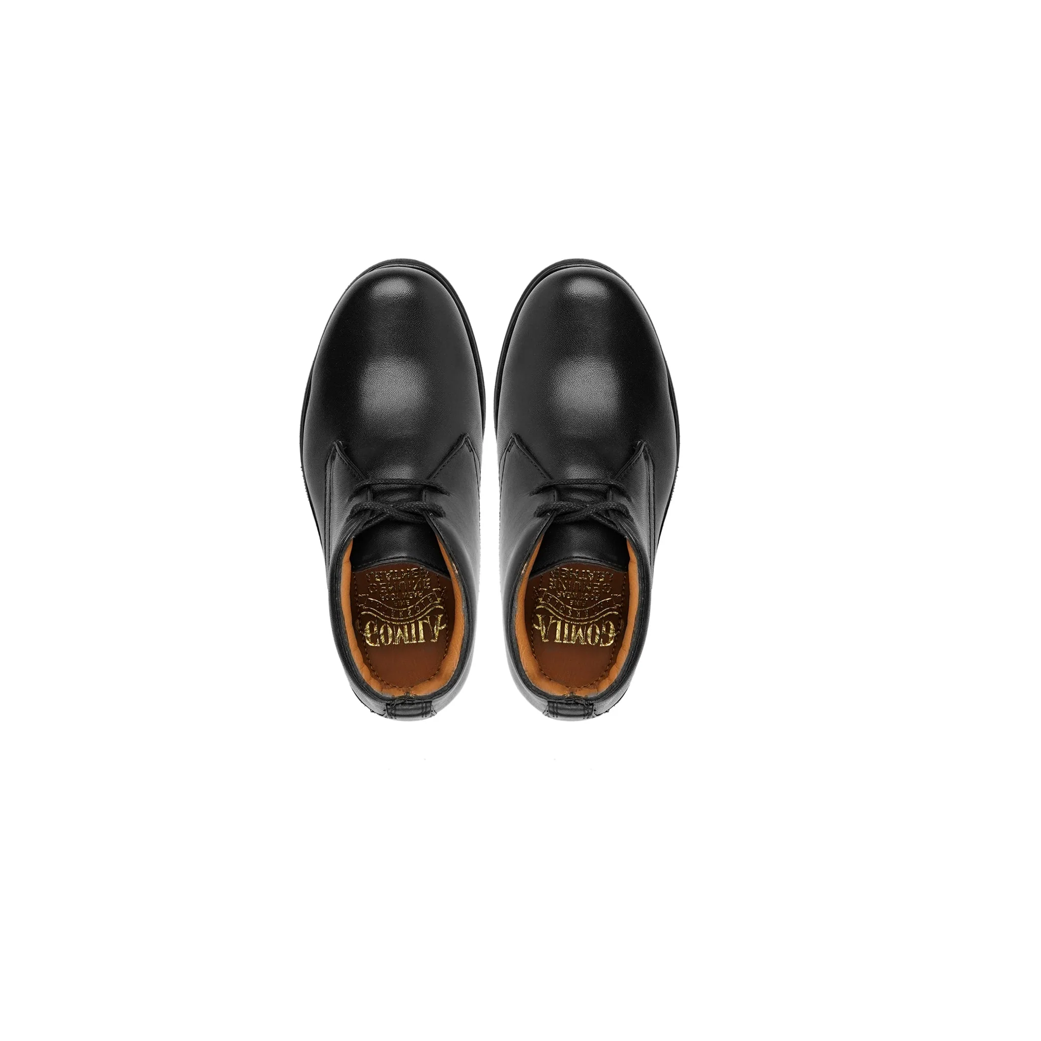 Guardian - Kid's Black Calf Leather Chukka Boot (5-12 Years Old) - Image 3