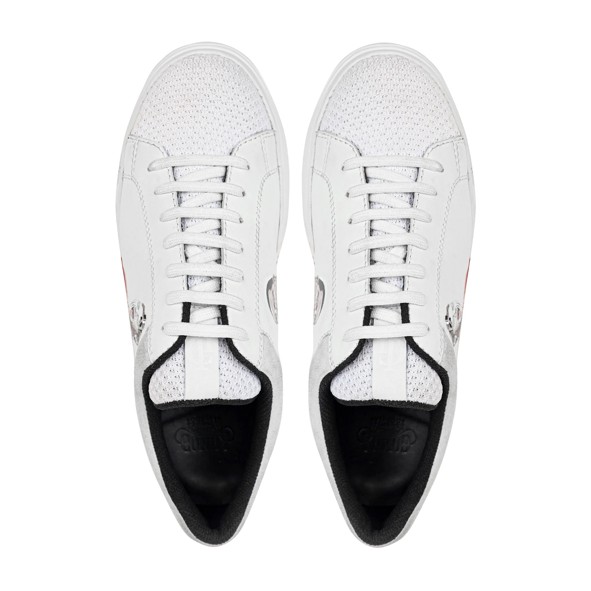 Elitekick - Men's White Hand Painted Sneaker - Image 6