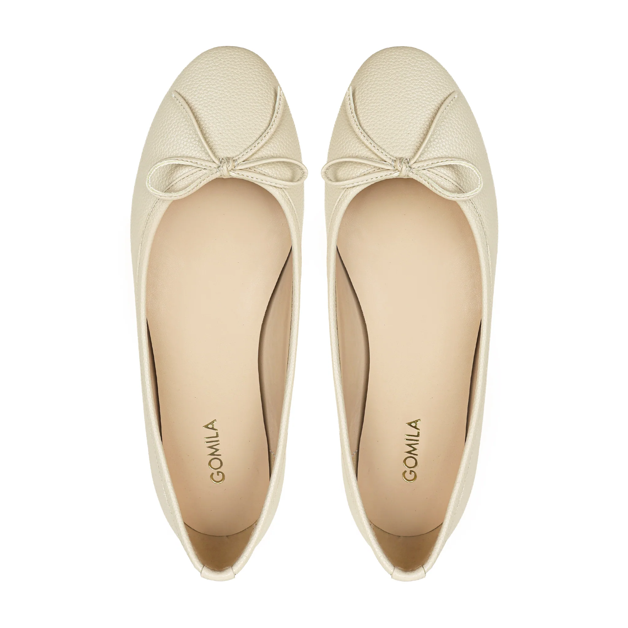 Hany - Ladies Light Beige Loafer - Image 3