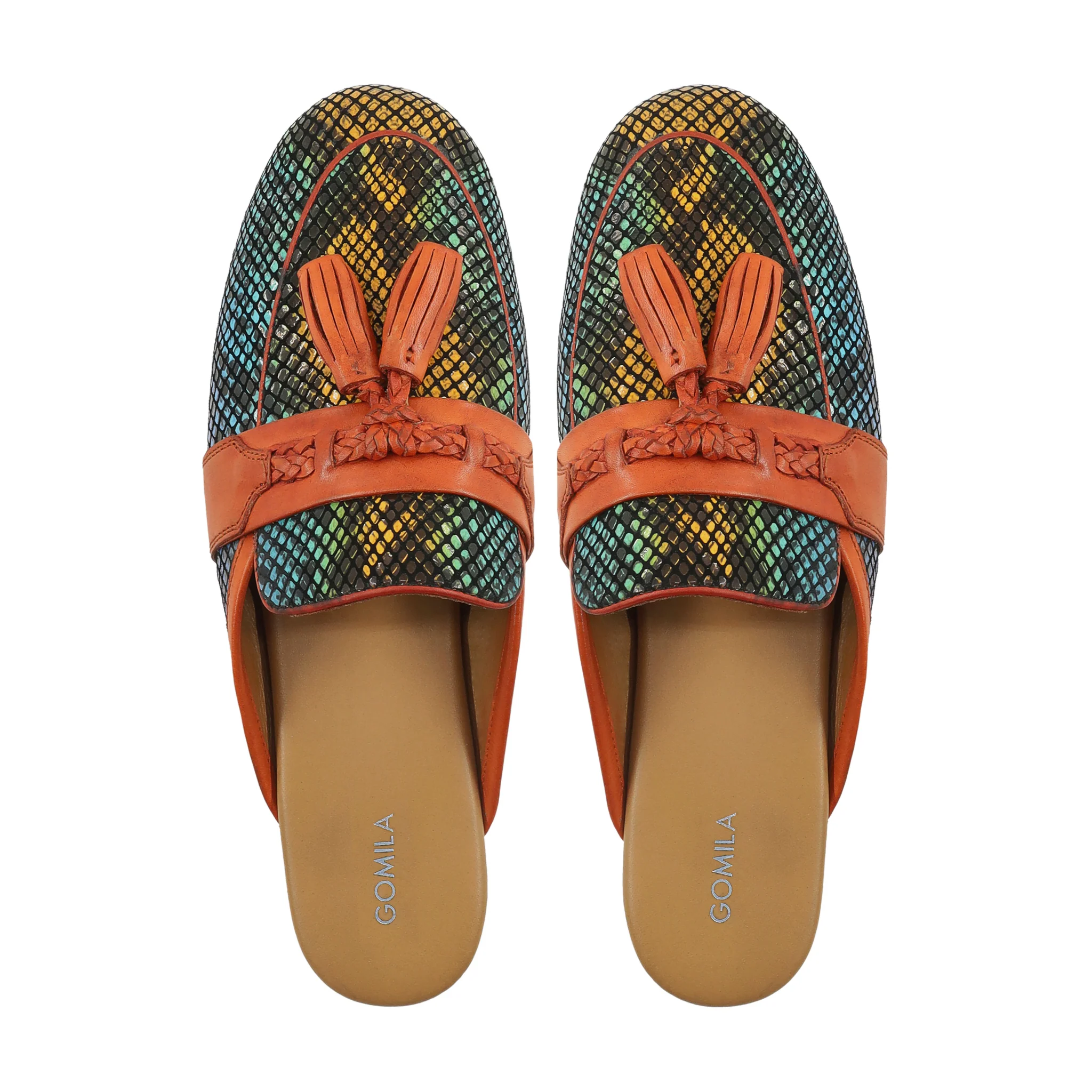 Heidi  - Women's Rainbow Printed Slipper - Image 3
