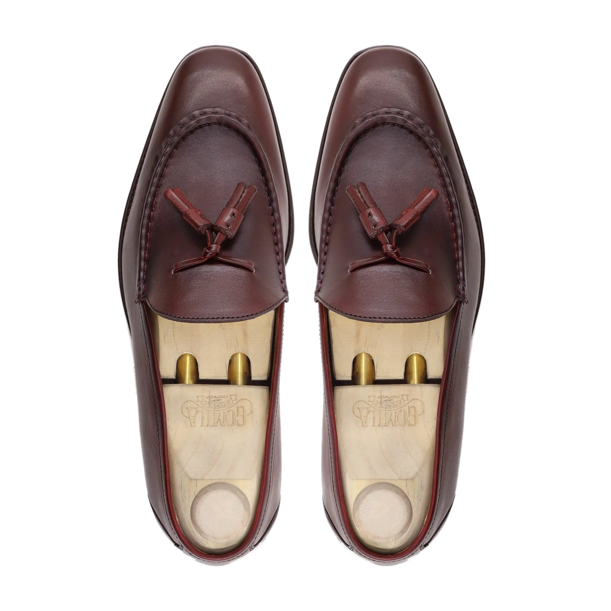 Hrodna - Men's Reddish Brown Calf Leather Loafer - Image 3