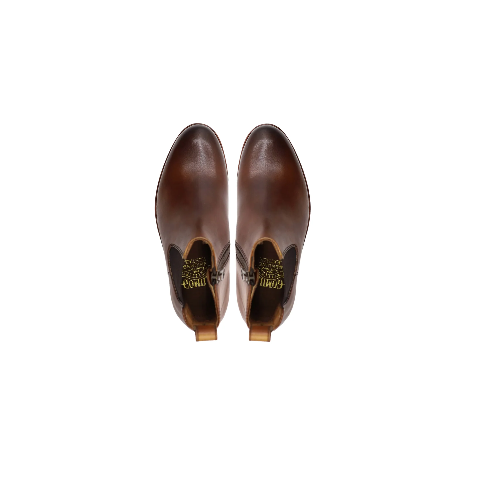 Huriyya - Kid's Brown Calf Leather Chelsea Boot (5-12 Years Old) - Image 3