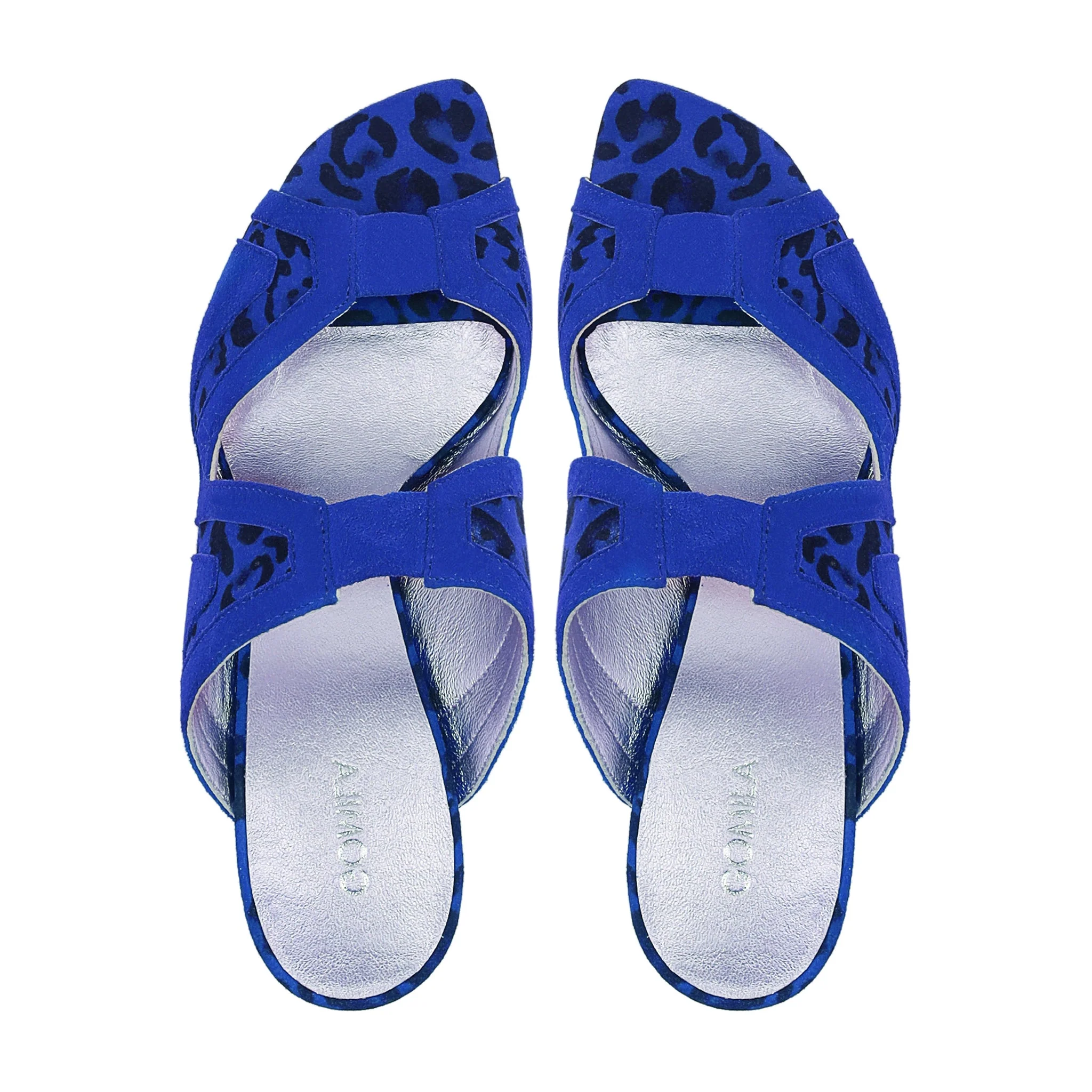 Isabella - Women's Blue Heels - Image 3