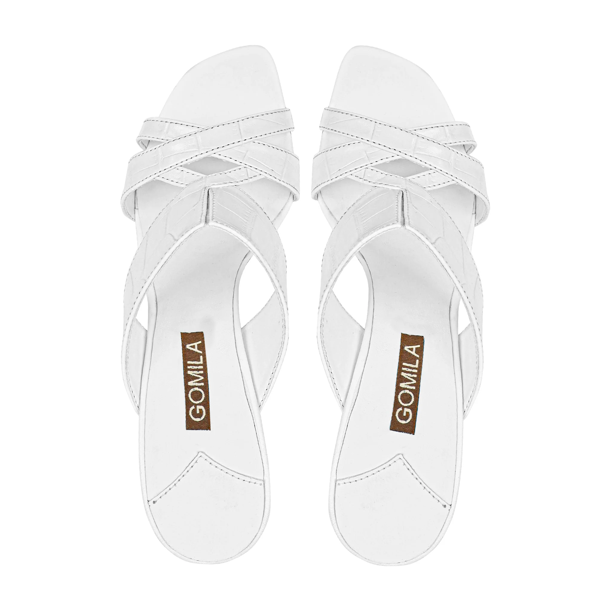 Isola - Women's White Heels - Image 3