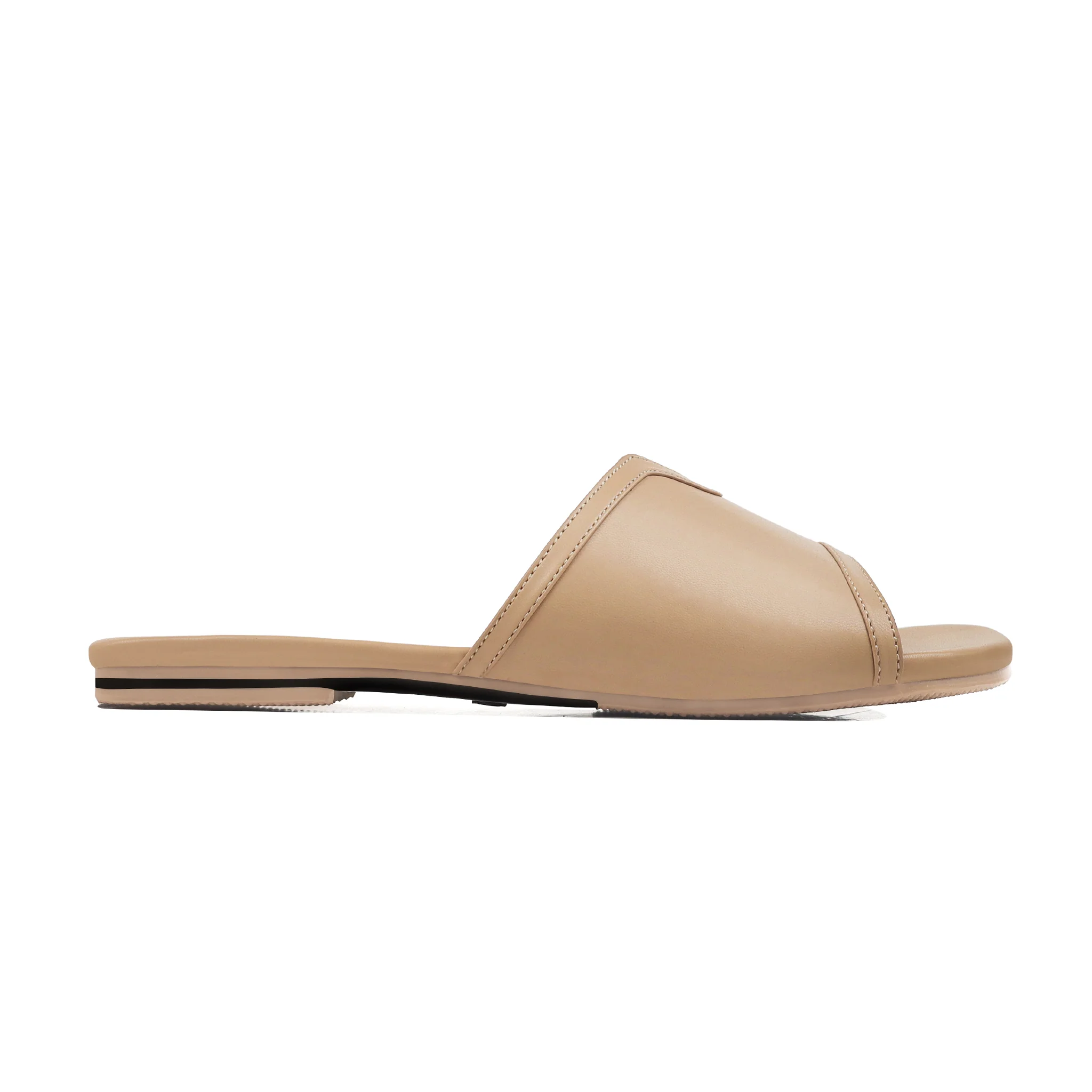 Kaia - Women's Beige Slipper - Image 2
