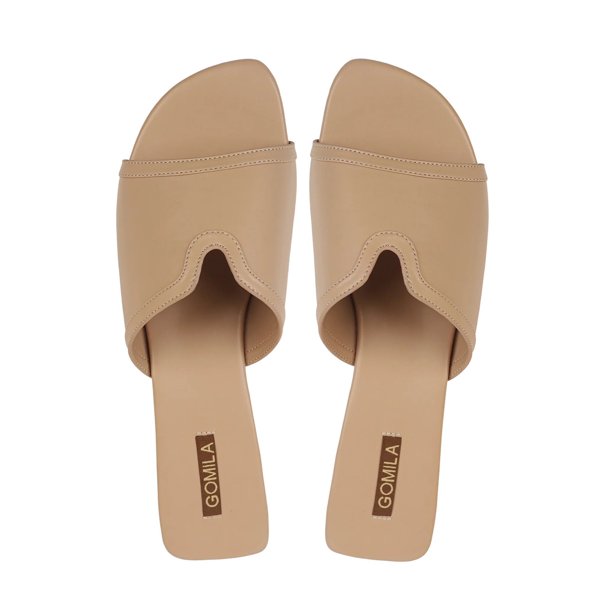 Kaia - Women's Beige Slipper - Image 3