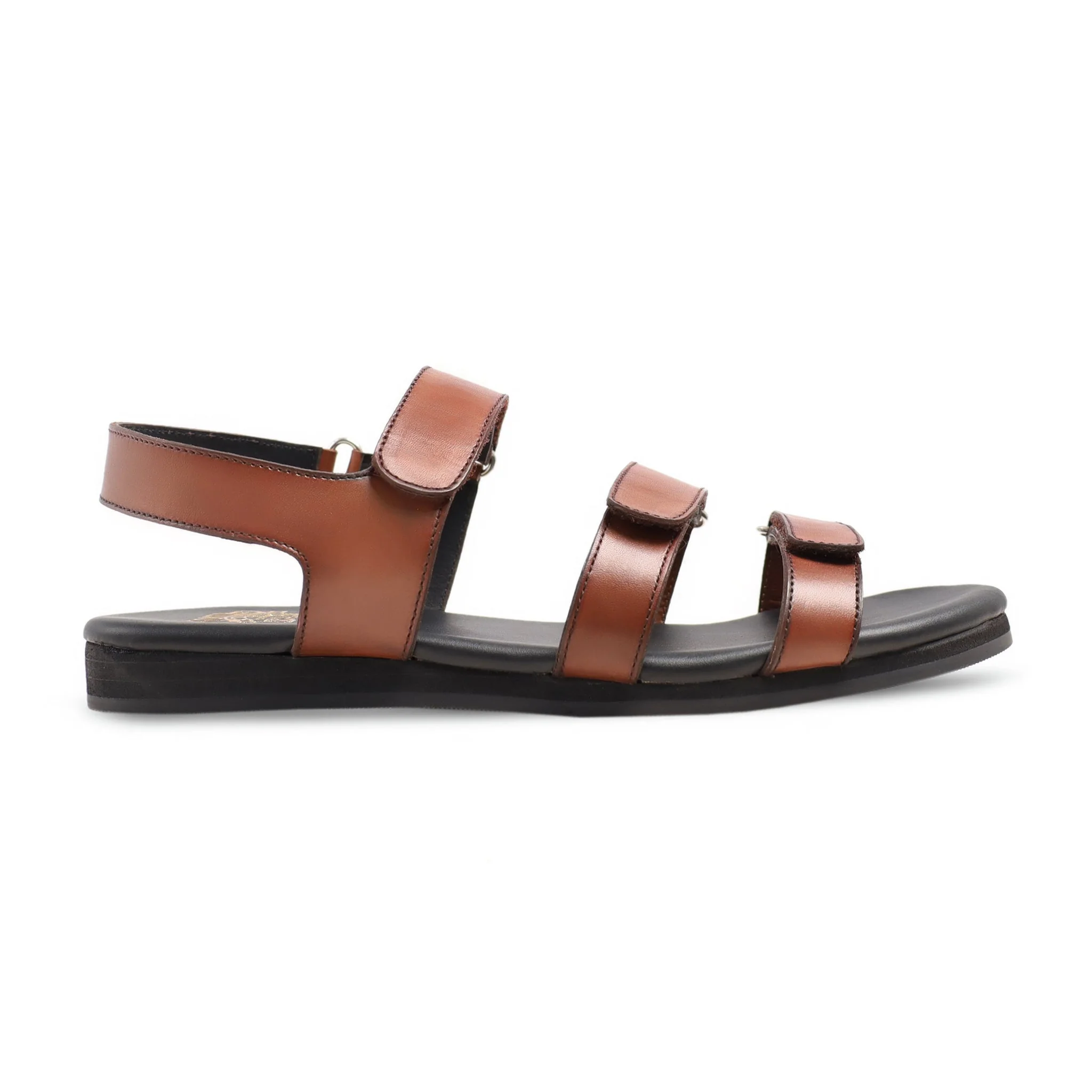Kailan - Men's Tan Calf Leather Sandal - Image 2