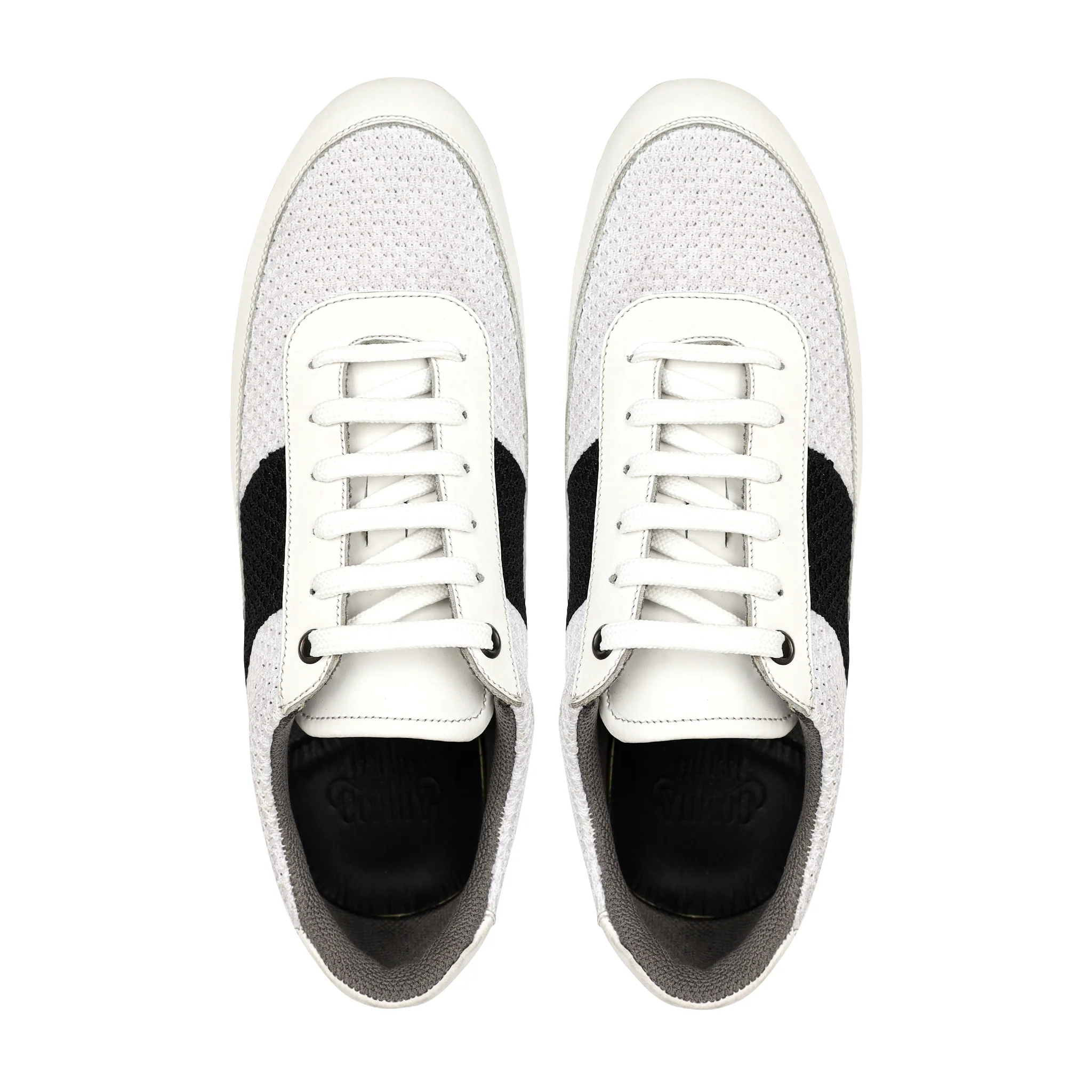 Kinetix  - Men's White and Black Sneaker - Image 3