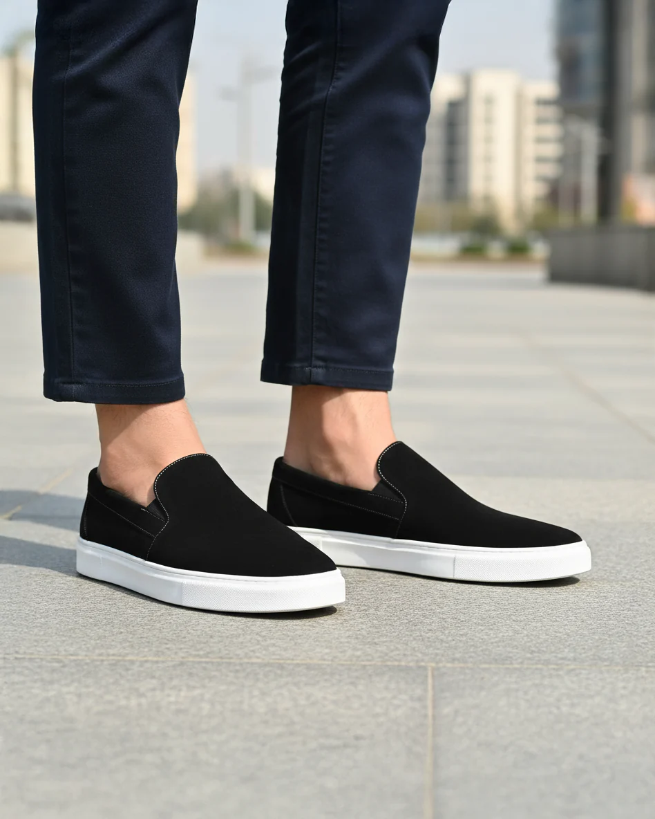 Kixy - Men's Black Sneaker - Image 7