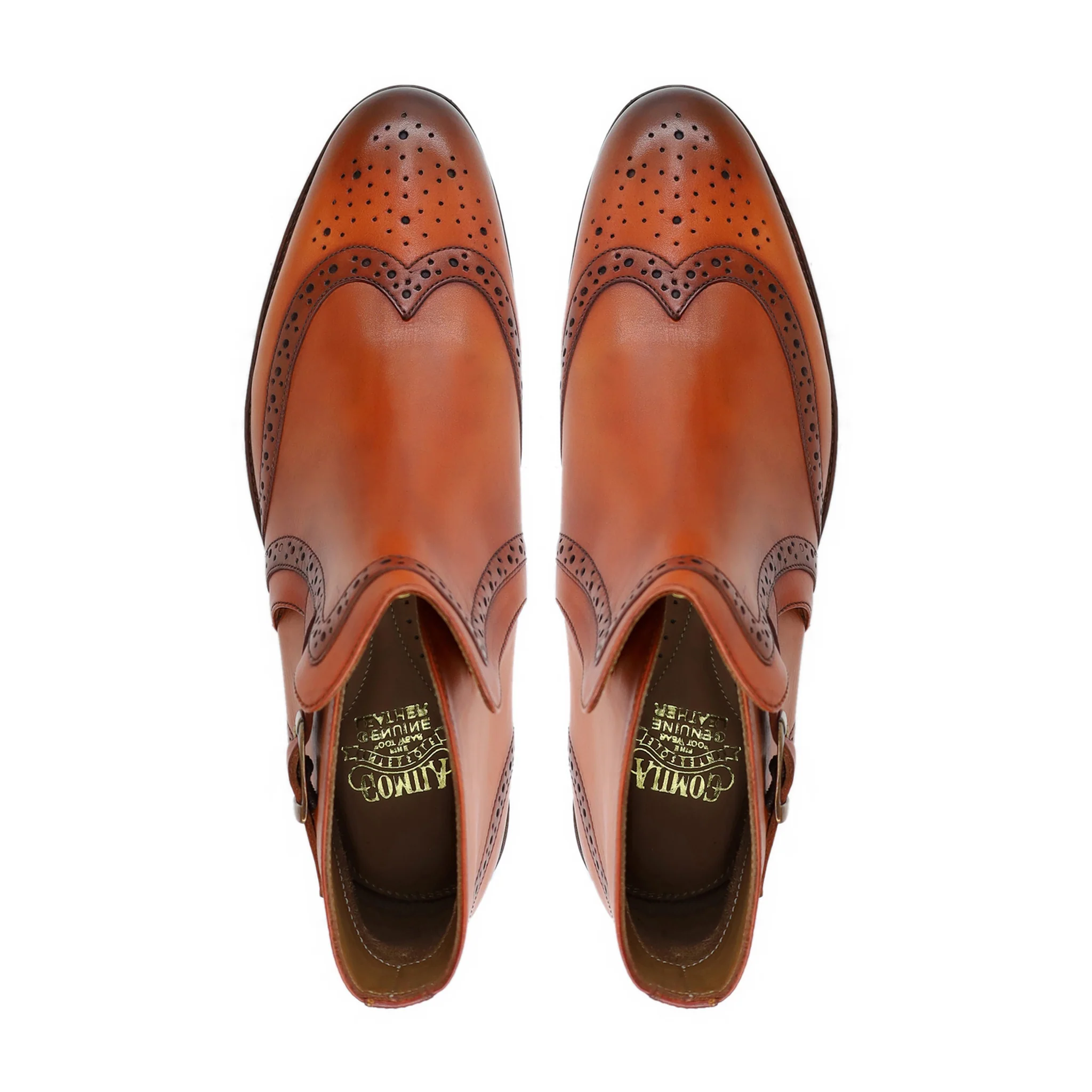 Pastav - Men's Busnish Tan Calf Leather Jodhpur - Image 3