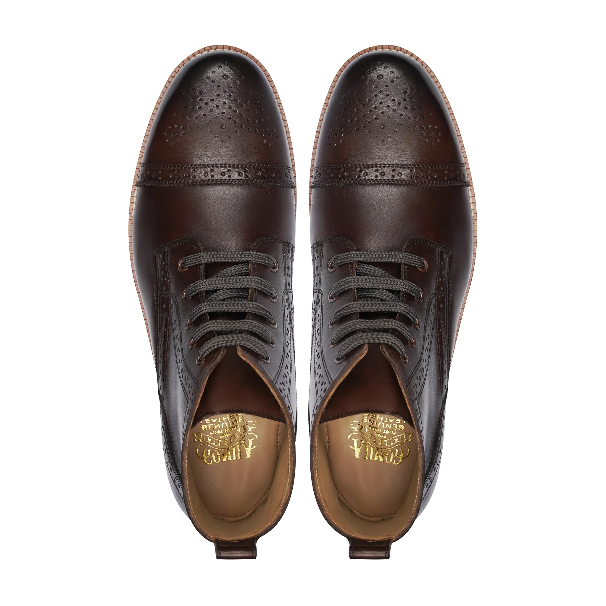 Nathiagali - Men's Dark Brown Calf Leather Boot - Image 3