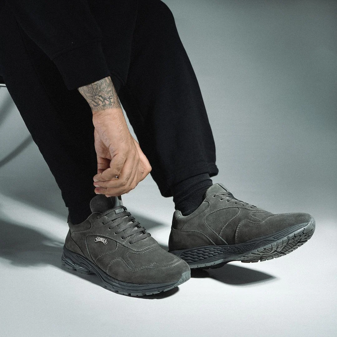 Neymar - Men's Charcoal Gray Sneaker - Image 4